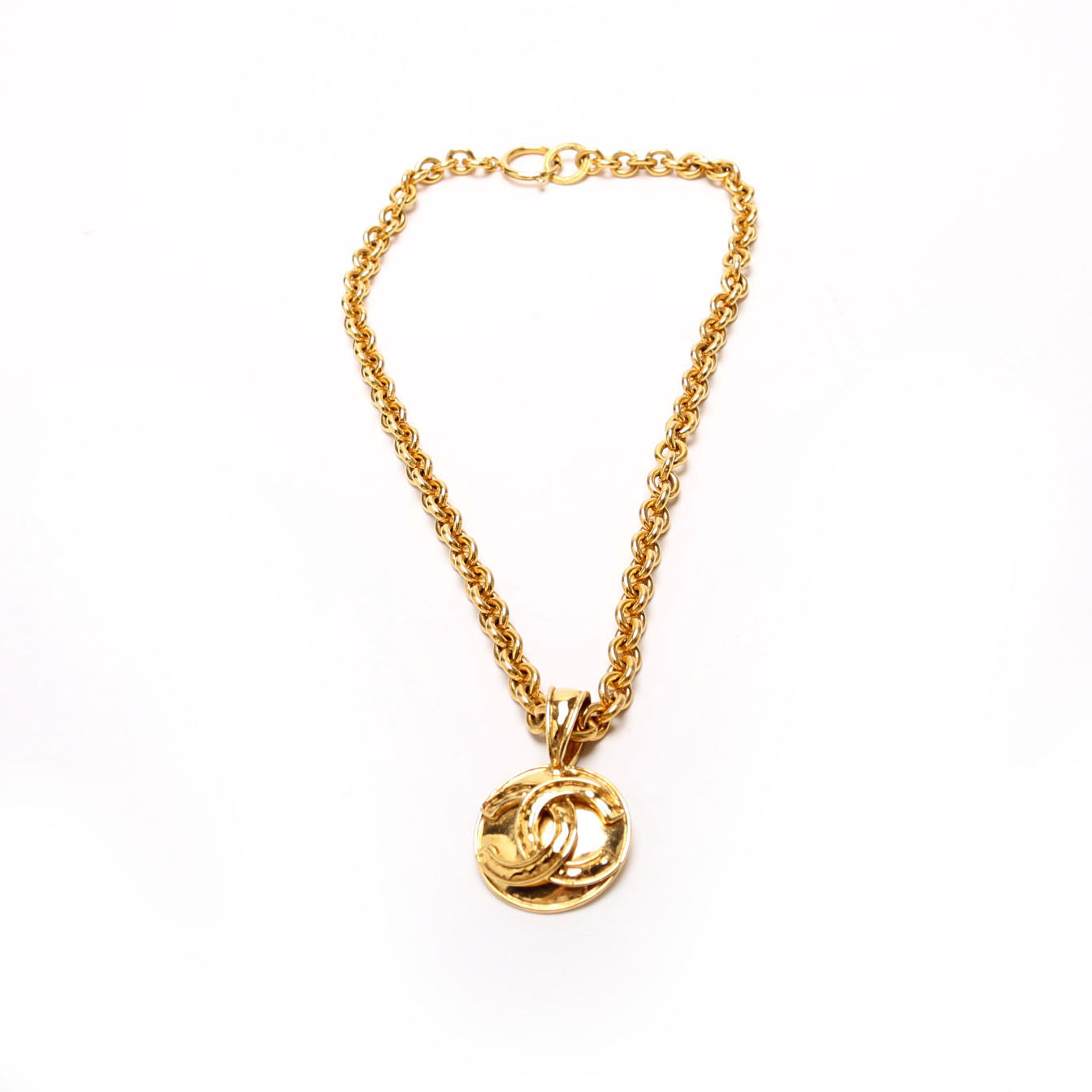 Chanel CC Medium Pendant 19" Chain