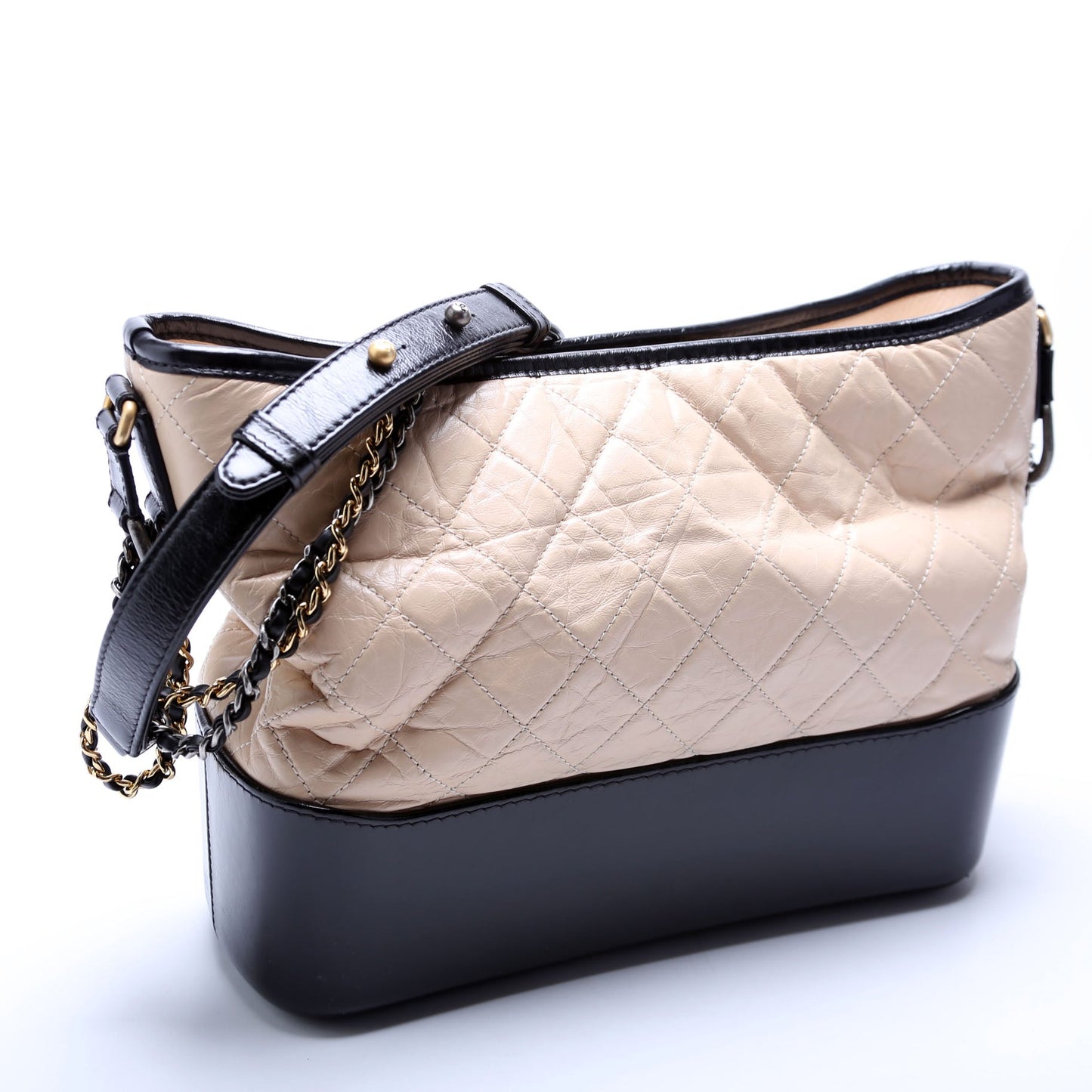 Chanel Gabrielle Hobo Nude Shoulder Bag