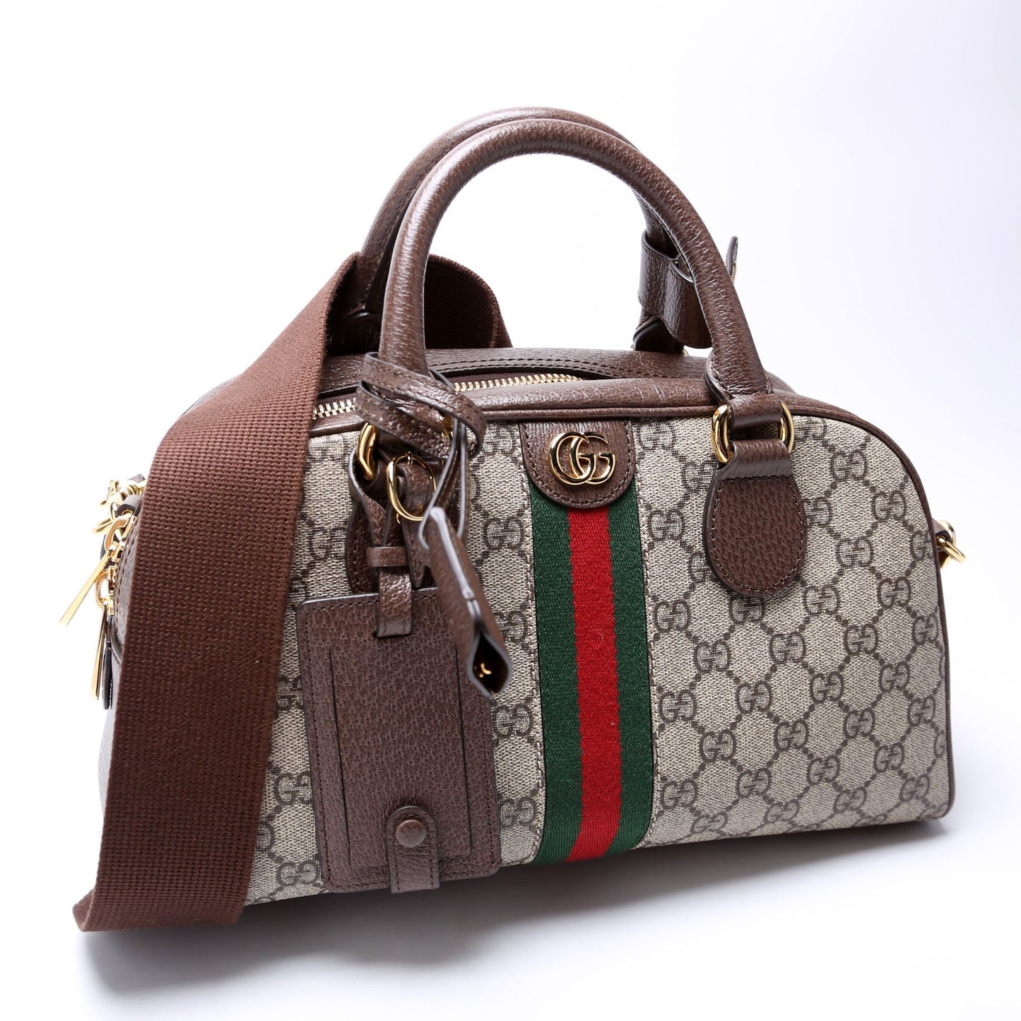Gucci Ophidia Savoy Top Handle Travel Bag