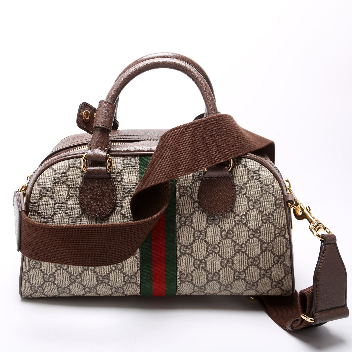 Gucci Ophidia Savoy Top Handle Travel Bag
