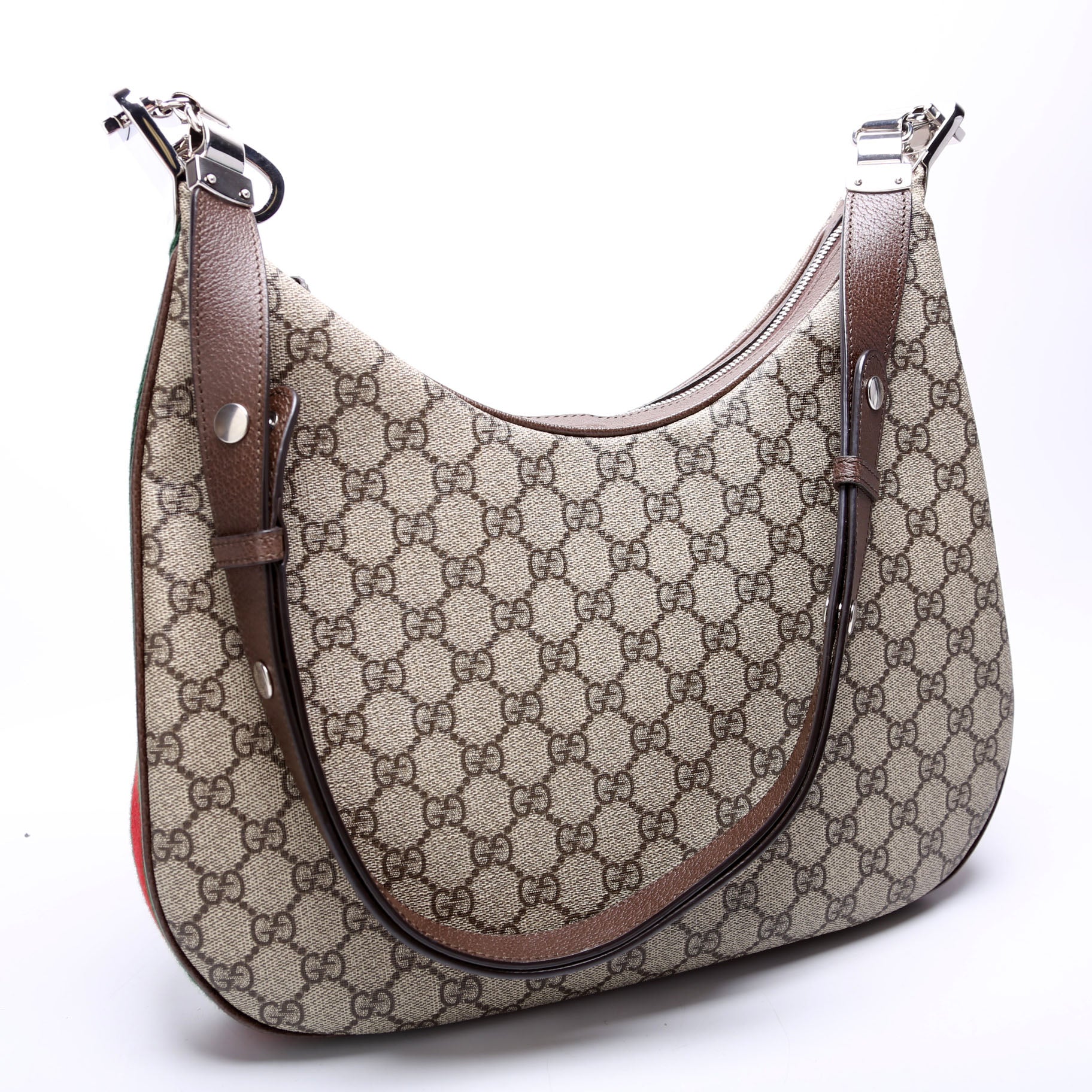 Gucci Attache GG Supreme Medium Shoulder Bag Medium 3