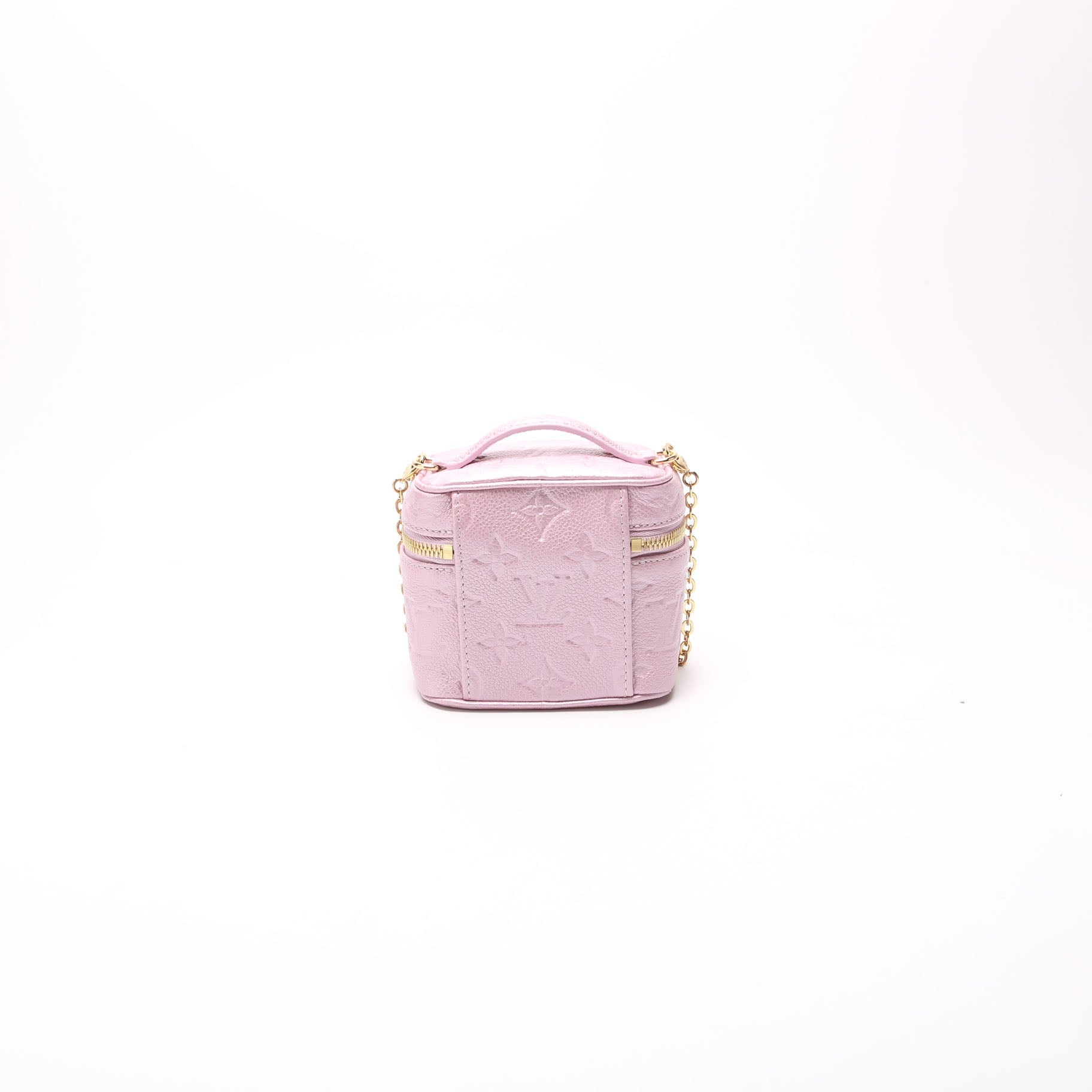 Louis Vuitton Micro Vanity Empreinte Pink Handbag