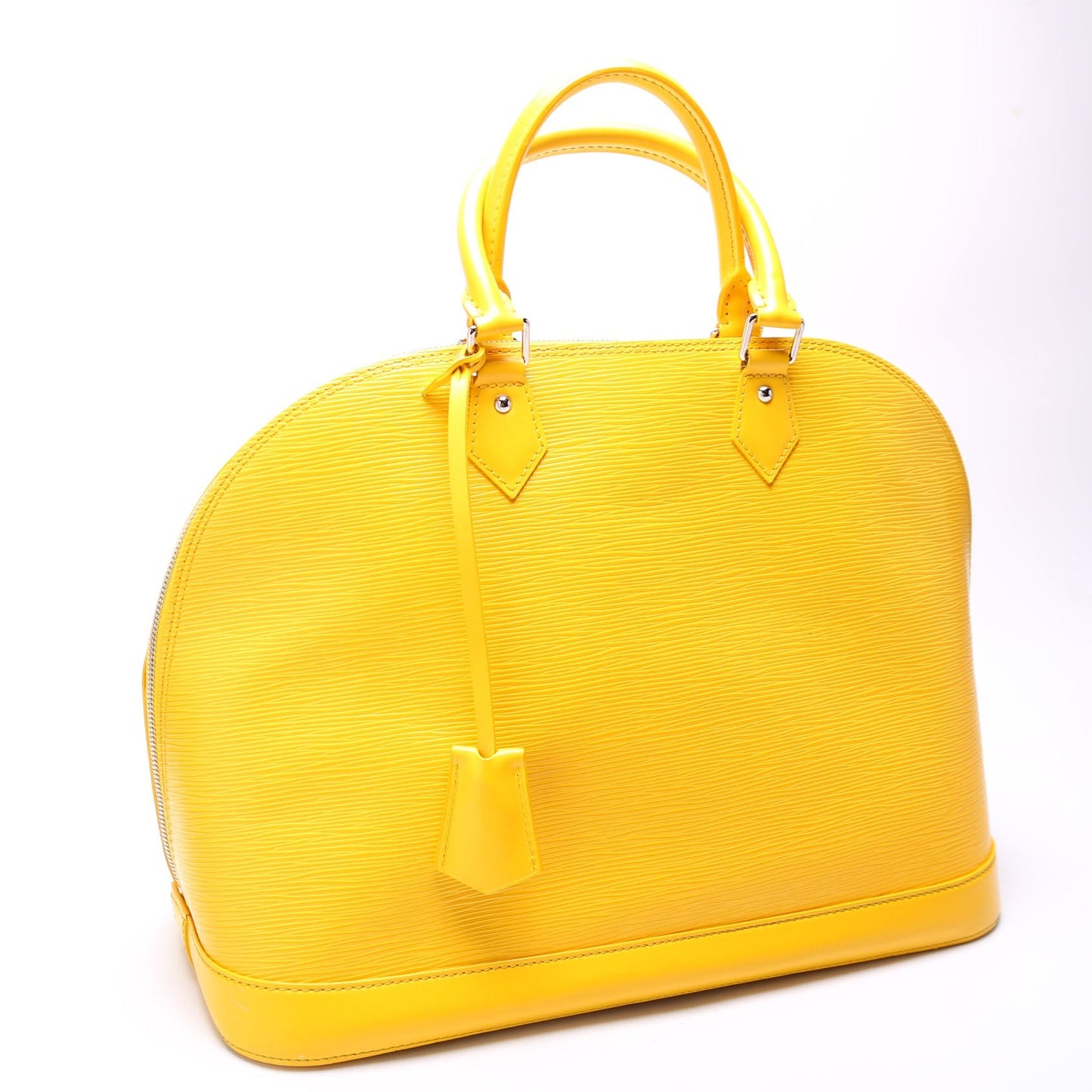 Louis Vuitton Alma GM Epi Yellow Handbag