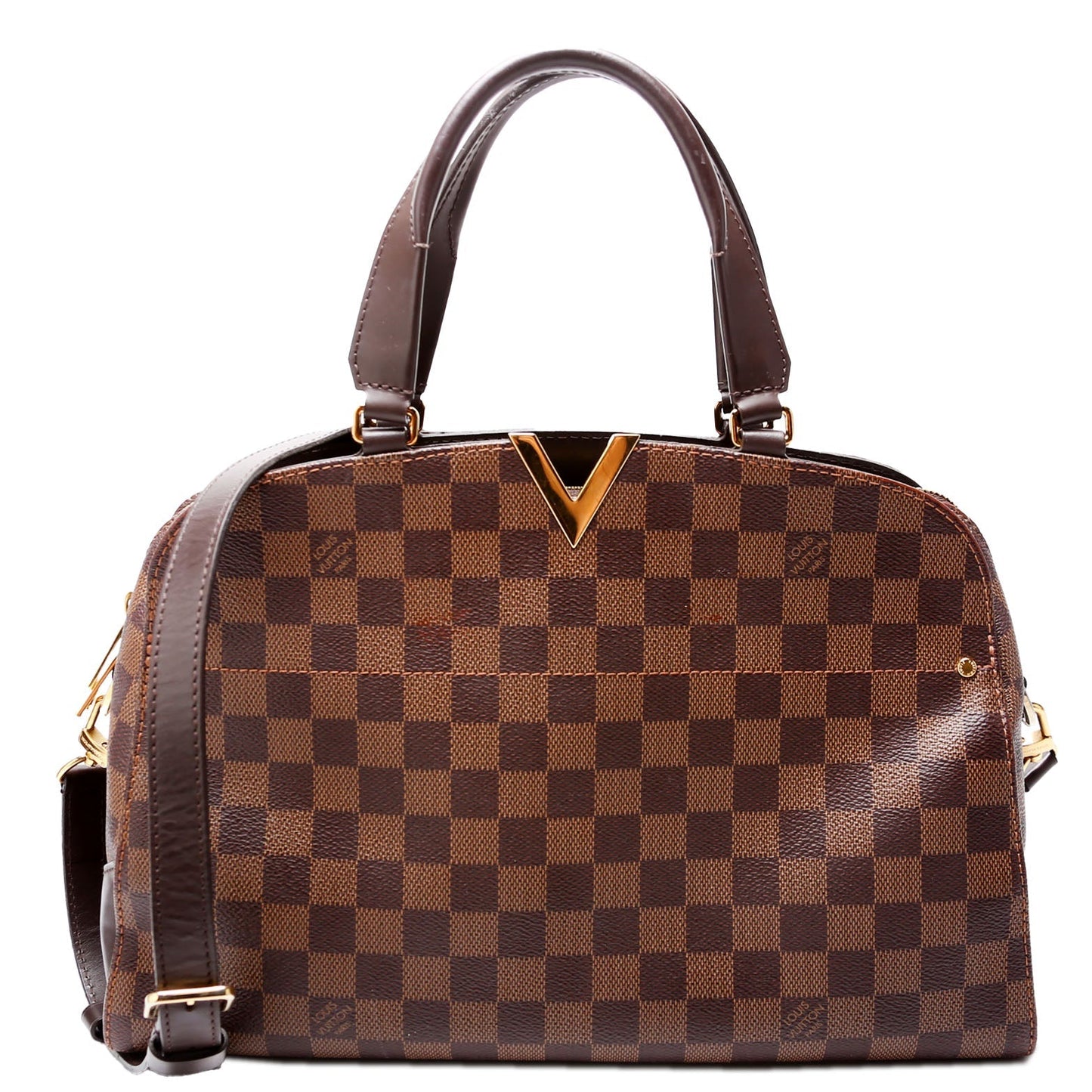 Louis Vuitton Kensington Bowling Ebene Handbag