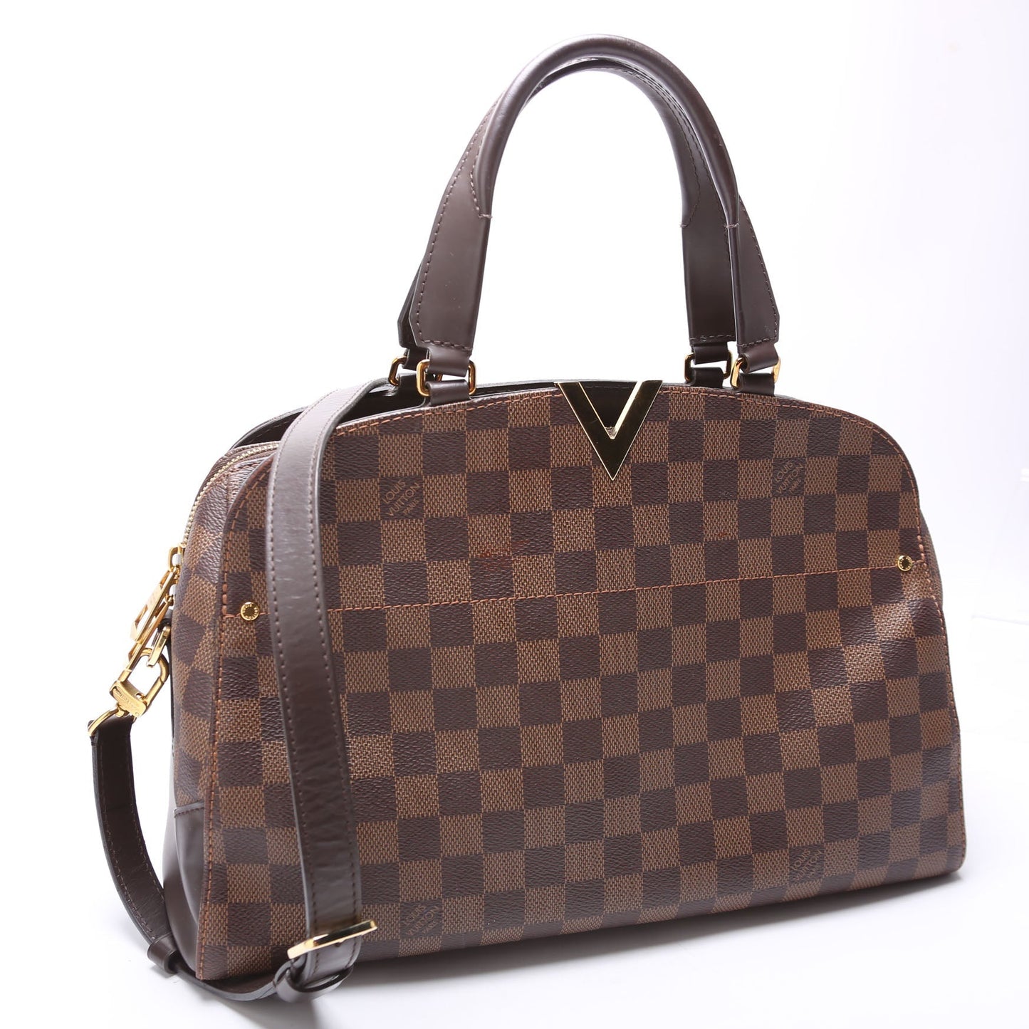 Louis Vuitton Kensington Bowling Ebene Handbag