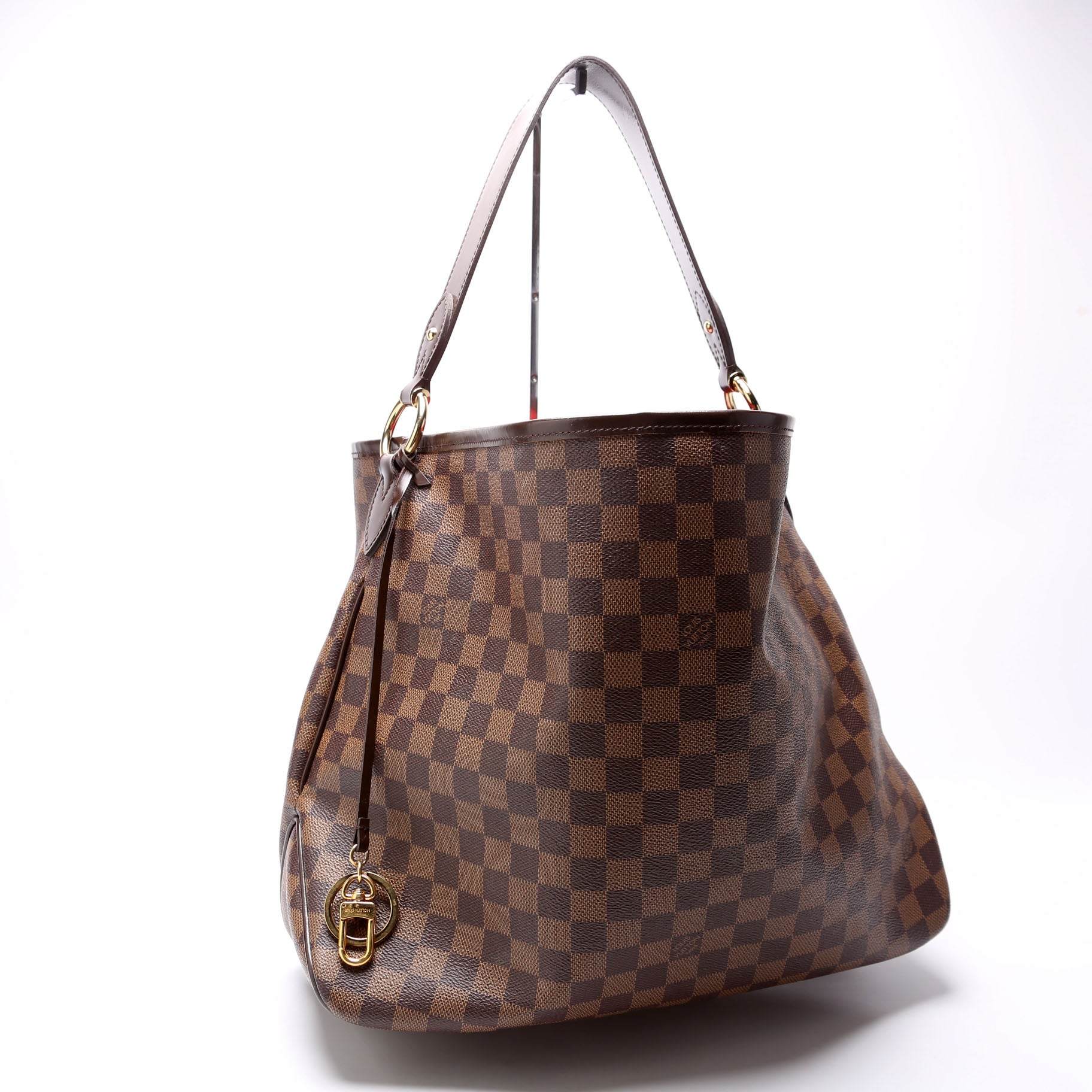 Louis Vuitton Delightful MM Ebene Damier Handbag Ebene 6
