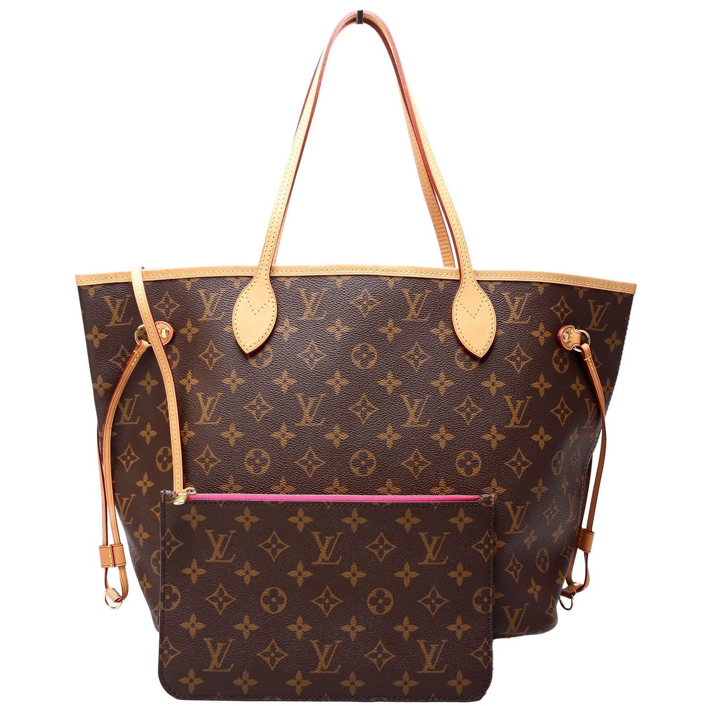 Louis Vuitton Neverfull MM Berry Monogram Tote Bag Berry 1