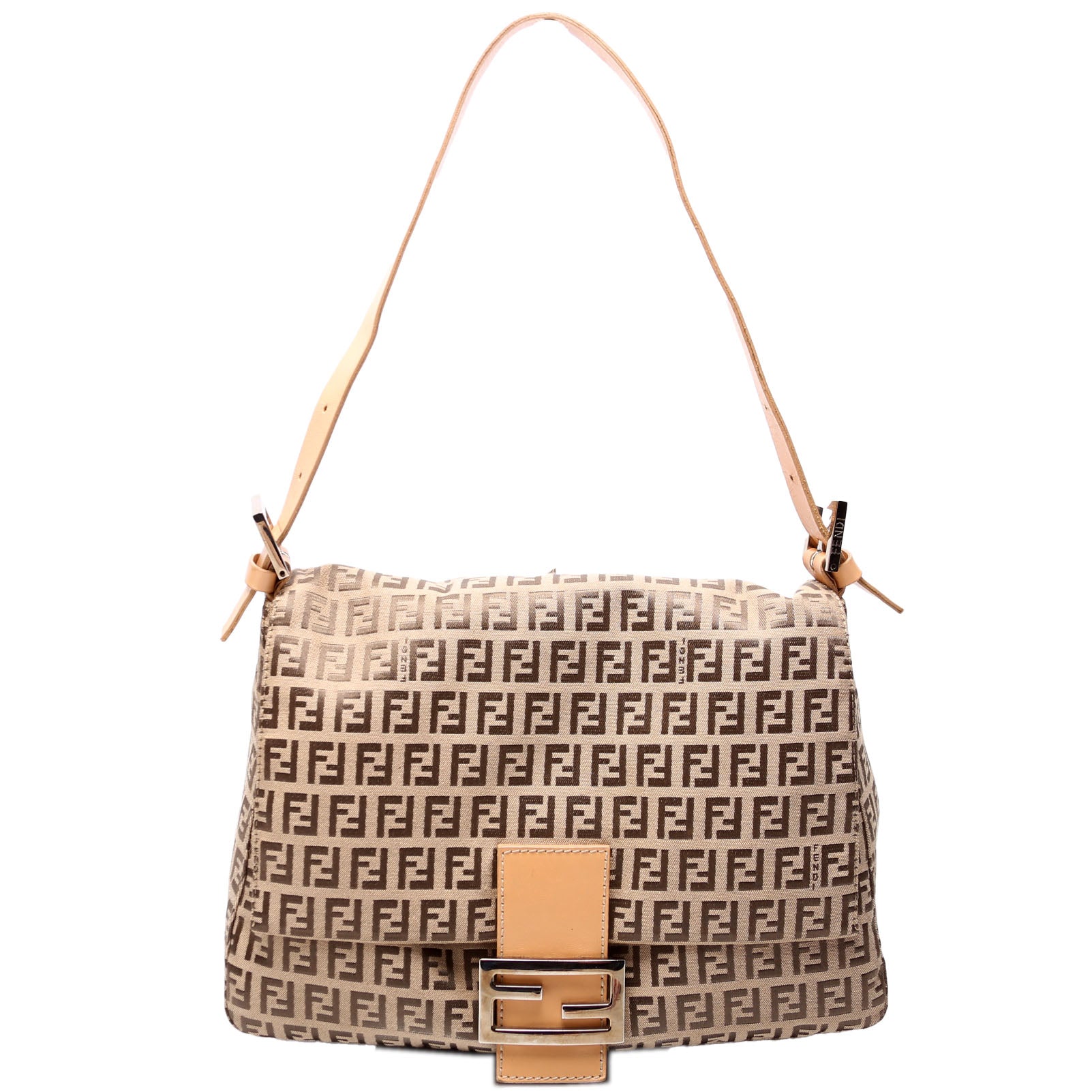 Fendi 8Br001 Zucca Mammauette Bag Travel Bag