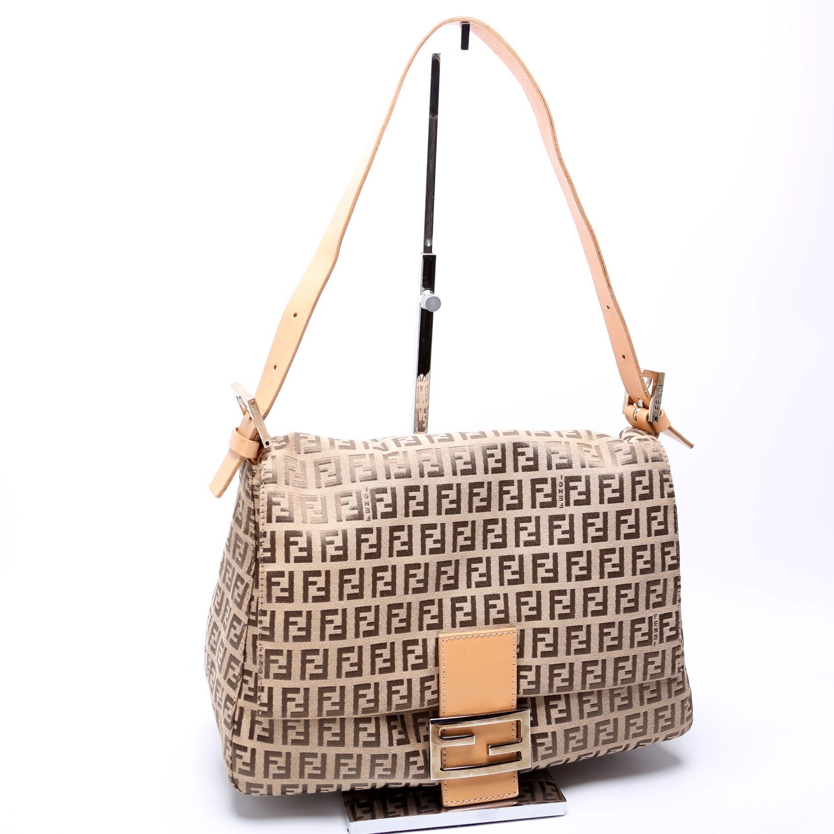 Fendi 8Br001 Zucca Mammauette Bag Travel Bag