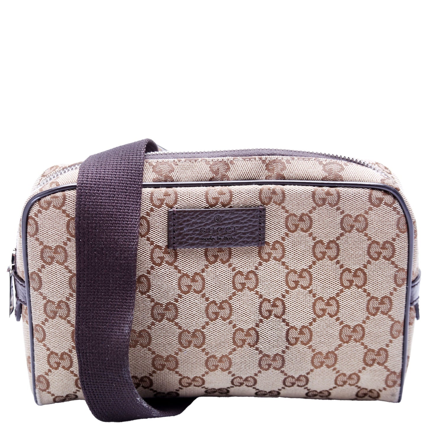 Gucci GG Canvas Brown Belt Brown 2