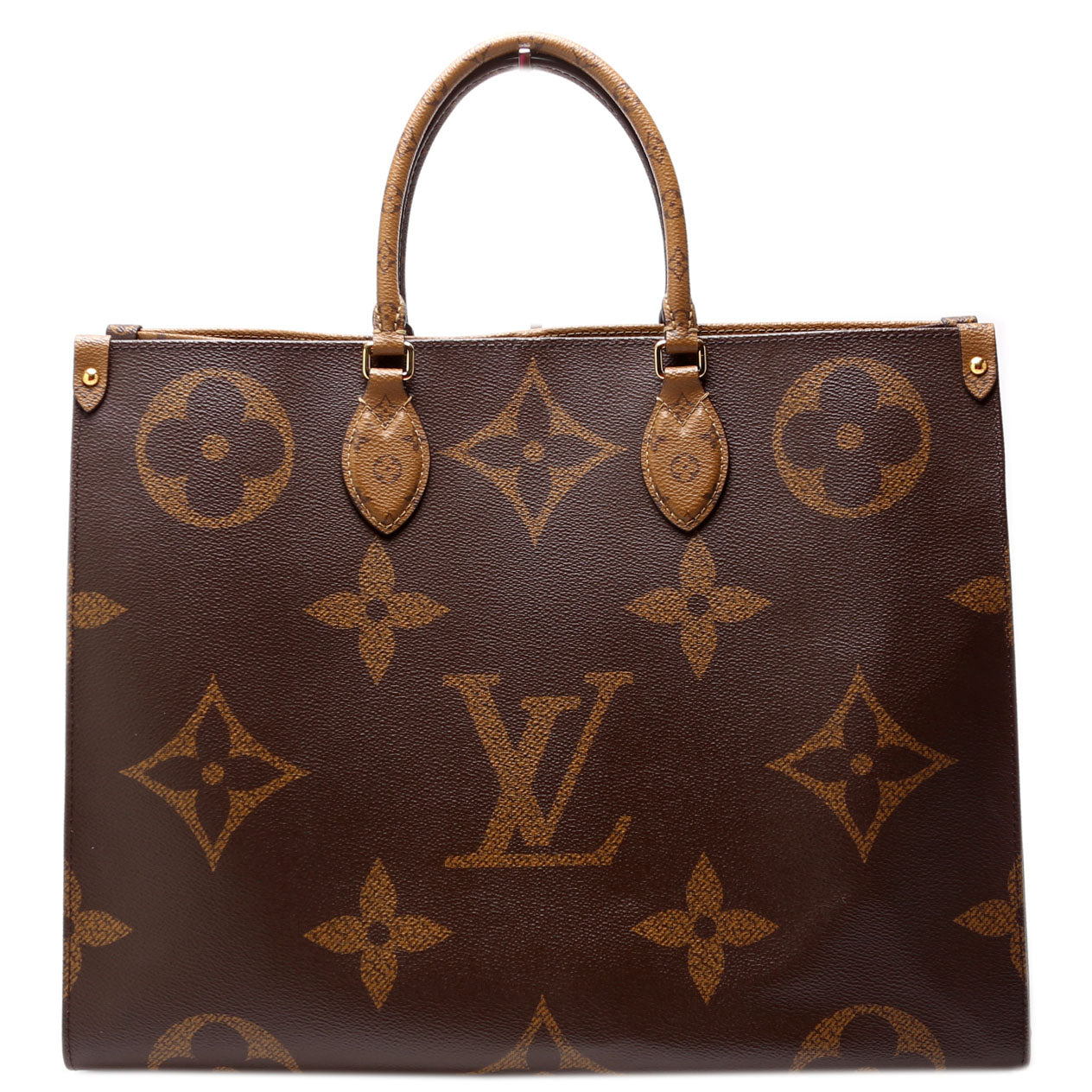 Louis Vuitton ONTHEGO GM Reverse Monogram Handbag Monogram 22