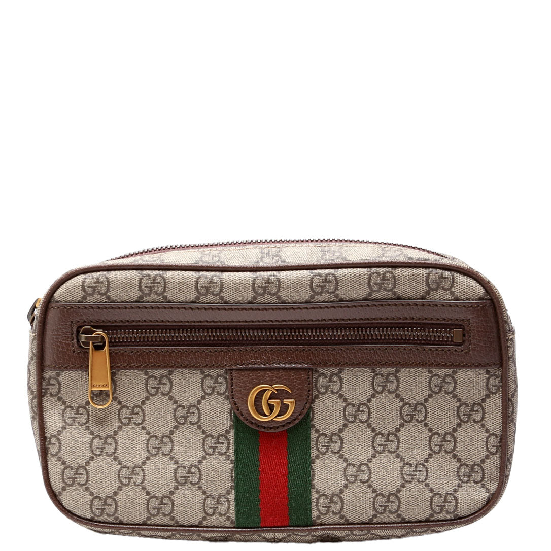 Gucci Ophidia GG Brown Belt