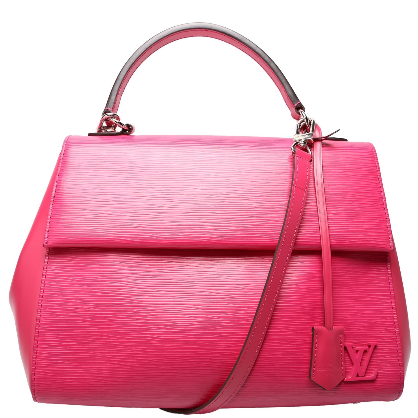 Louis Vuitton Cluny MM Epi Pink Handbag Pink 1