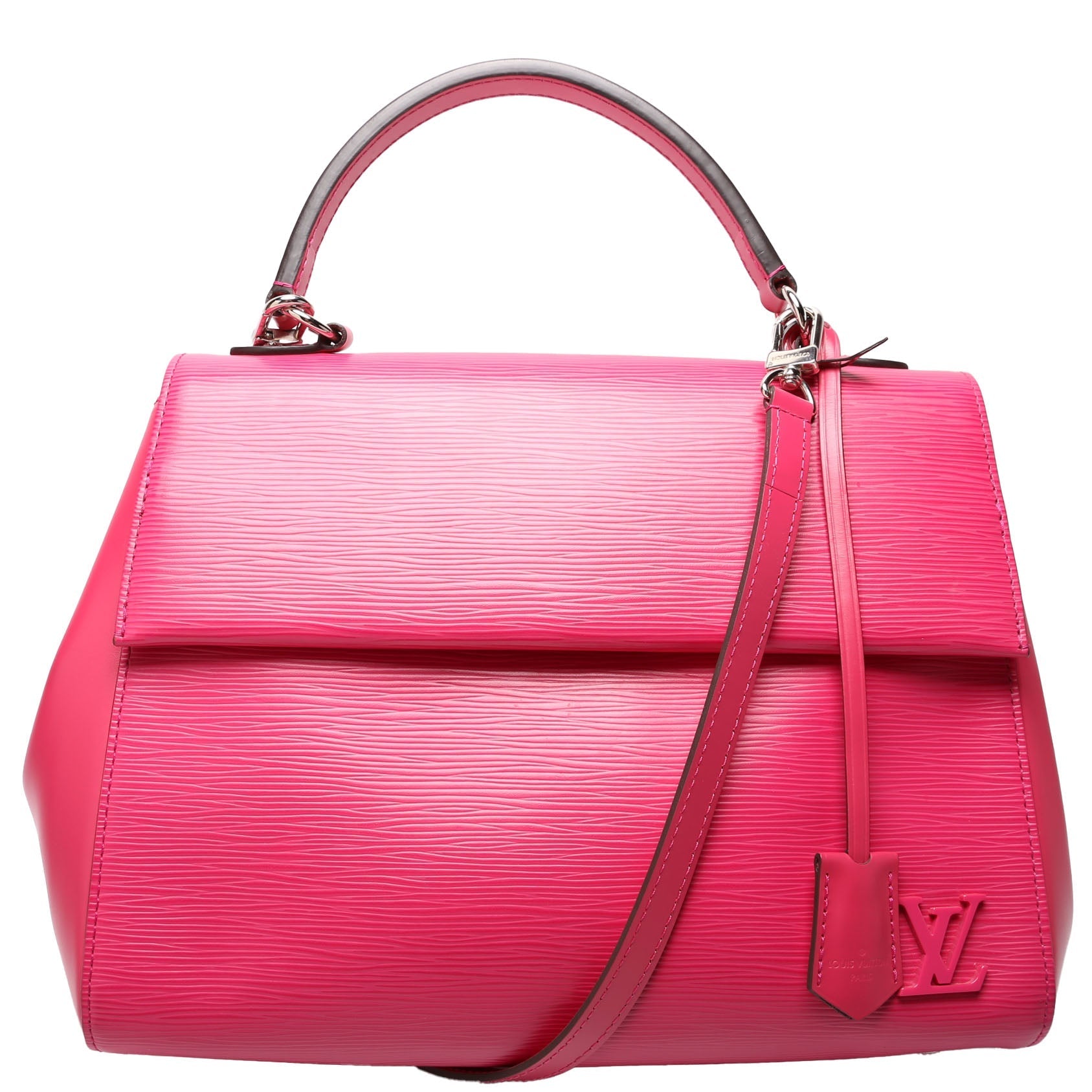 Louis Vuitton Cluny MM Epi Pink Handbag Pink 1