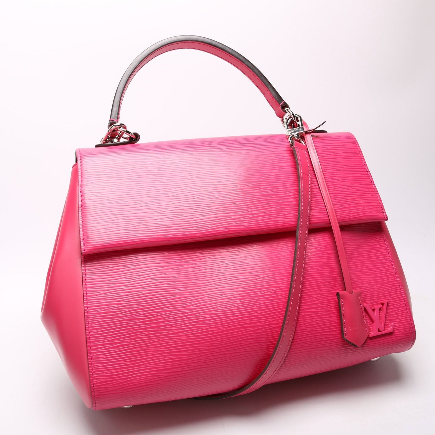 Louis Vuitton Cluny MM Epi Pink Handbag Pink 1