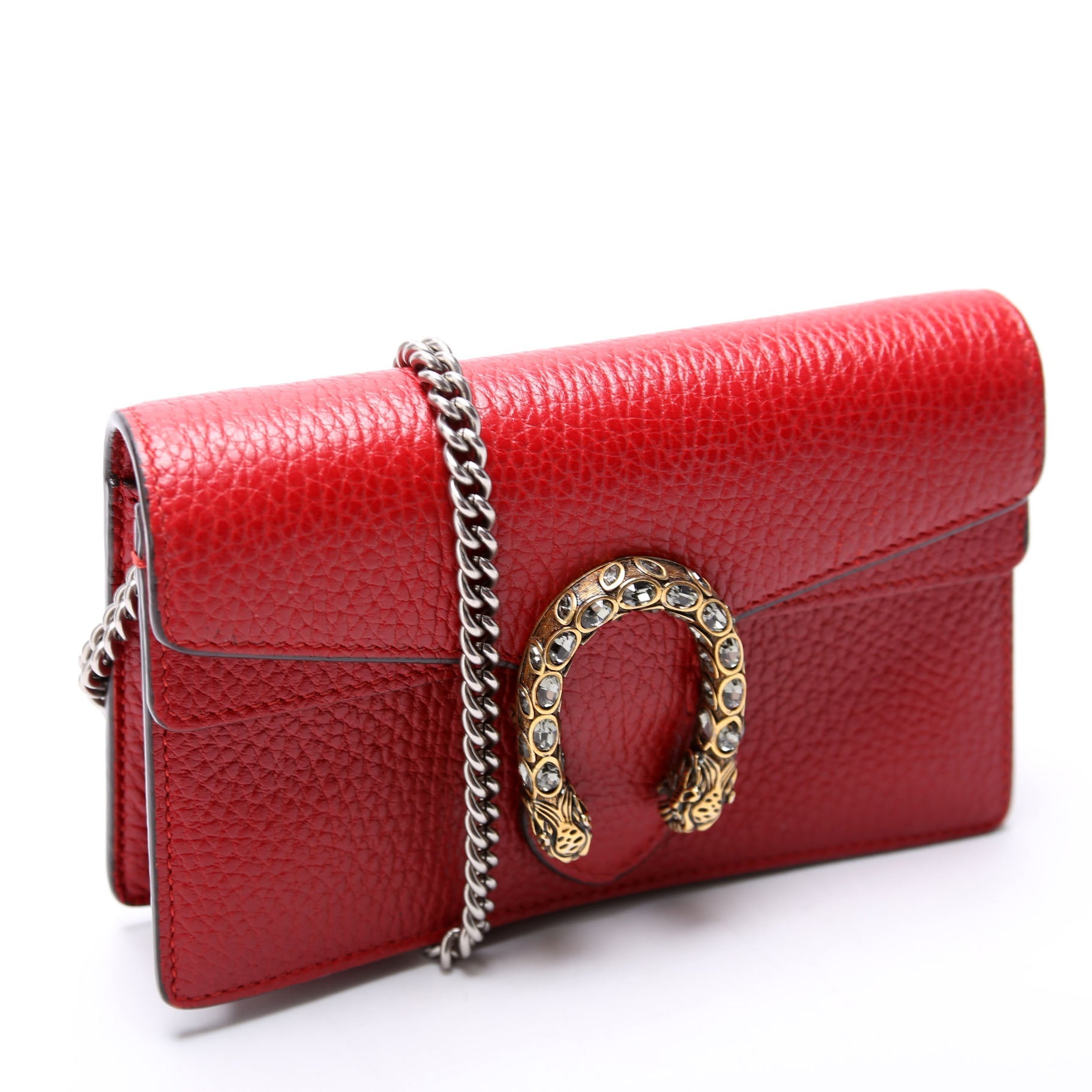 Gucci Dioysus Super Leather Red Mini Travel Bag