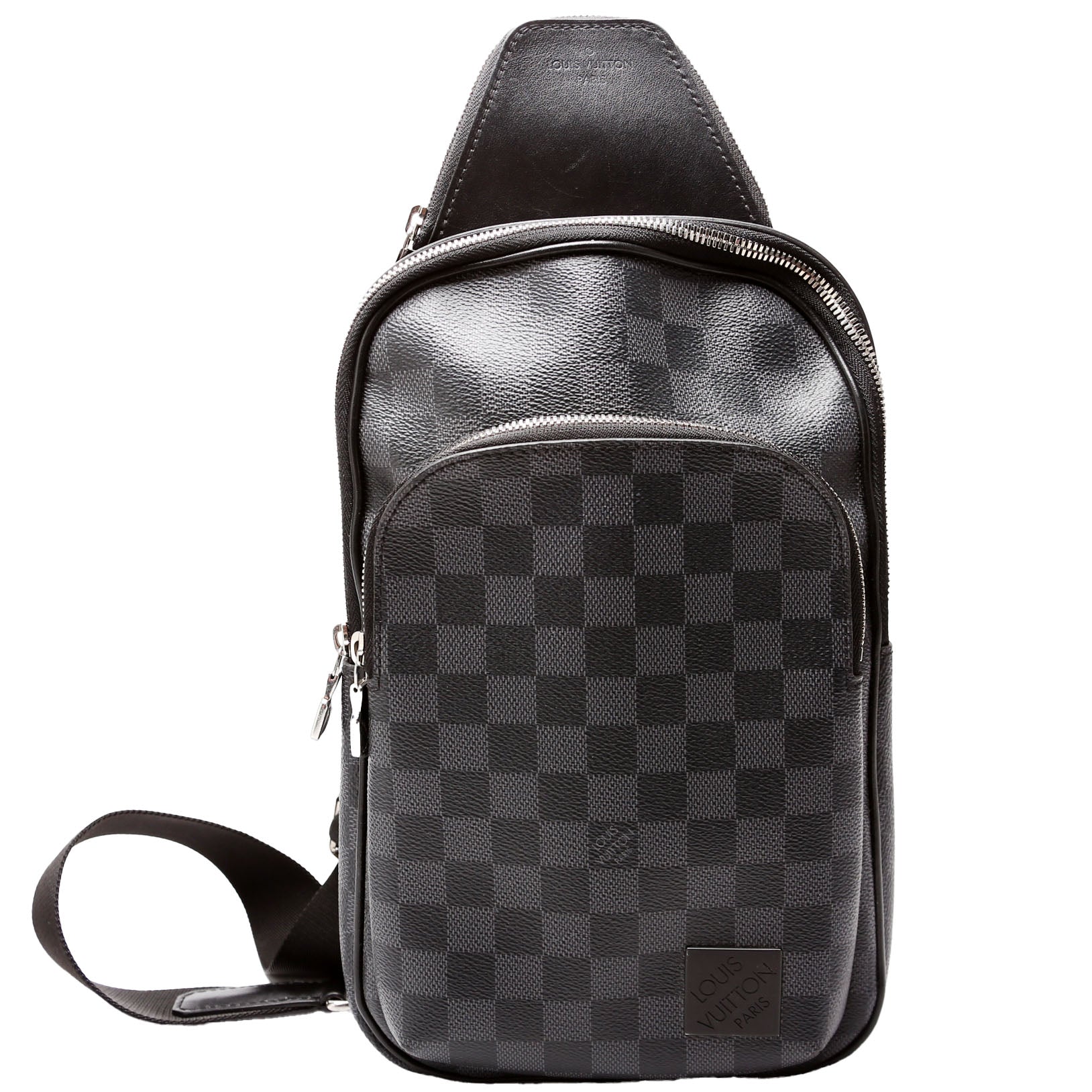 Louis Vuitton Avenue Sling NM Graphite Damier Crossbody Bag Graphite 2