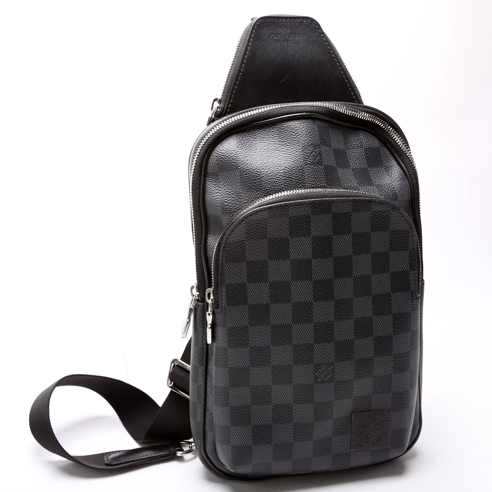Louis Vuitton Avenue Sling NM Graphite Damier Crossbody Bag Graphite 2
