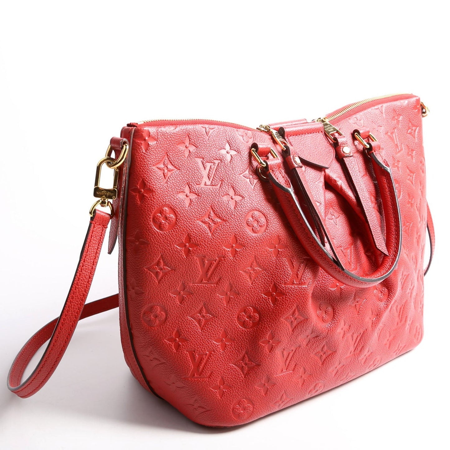 Louis Vuitton Mazarine MM Empriente Red Handbag