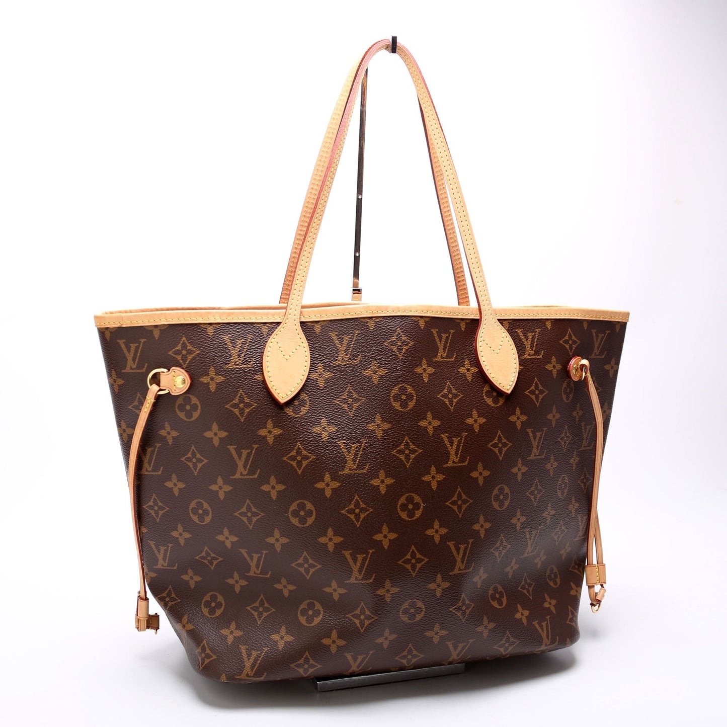 Louis Vuitton Neverfull MM Monogram Red Tote Bag Red 3