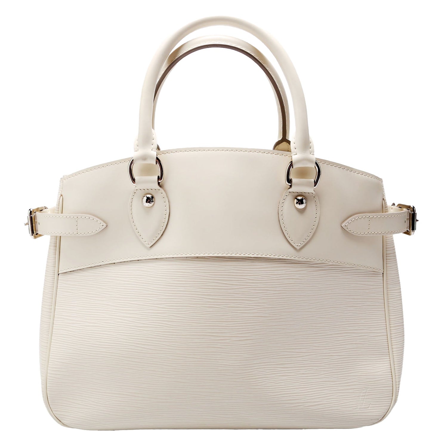 Louis Vuitton Passy PM Epi White Handbag