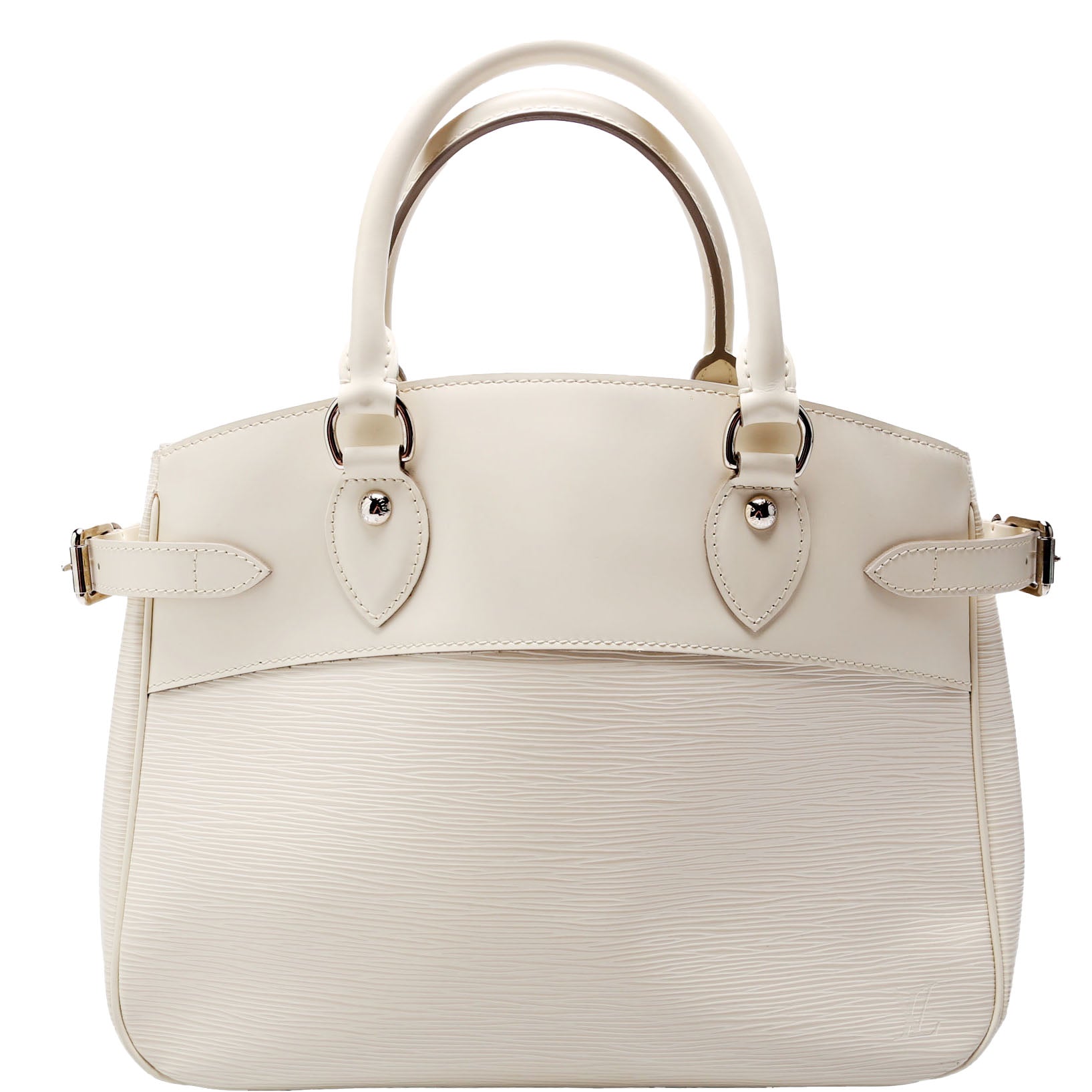 Louis Vuitton Passy PM Epi White Handbag