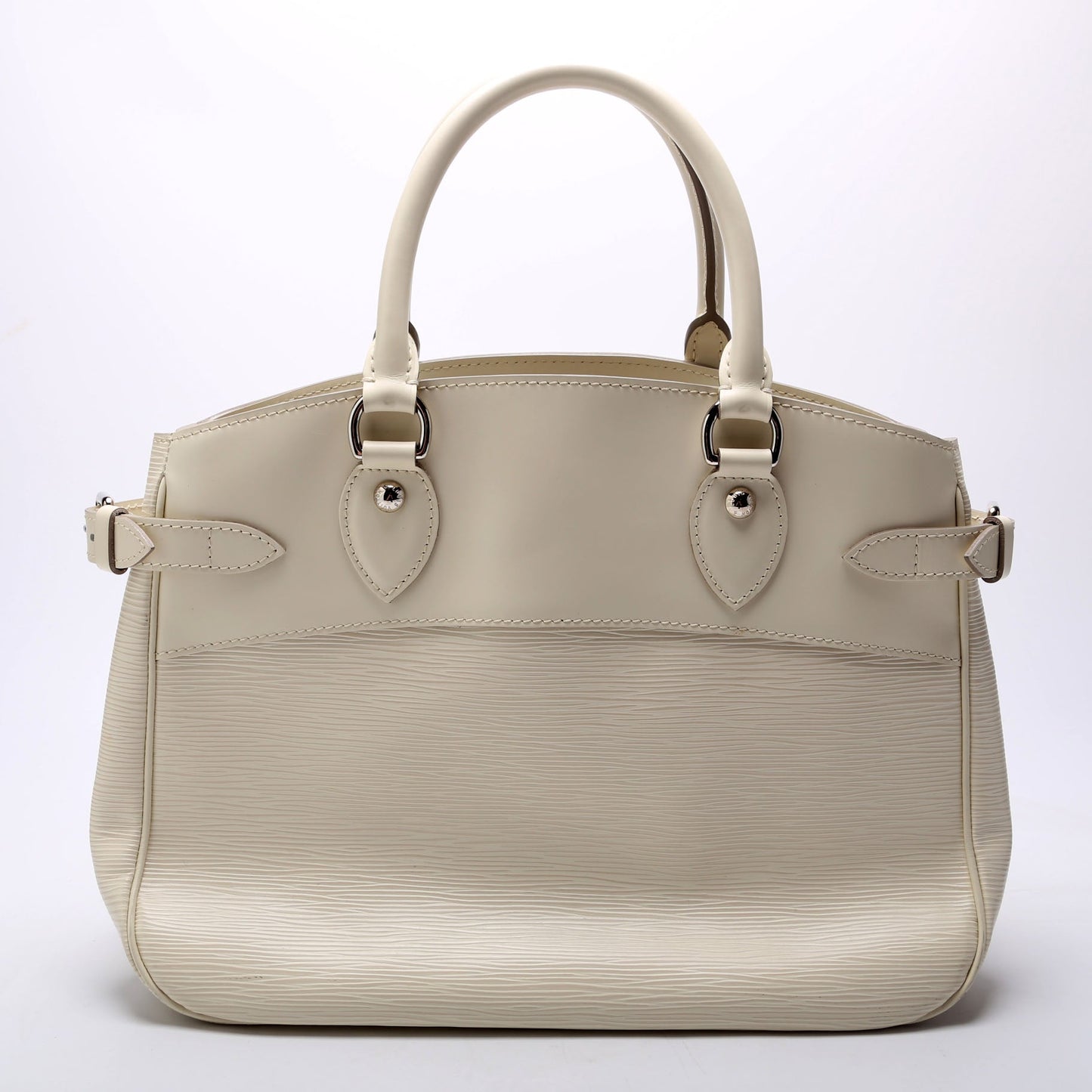 Louis Vuitton Passy PM Epi White Handbag