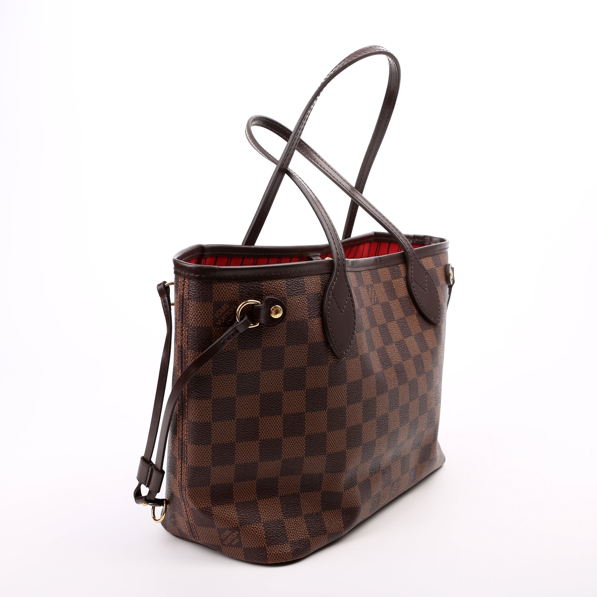 Louis Vuitton Neverfull PM Ebene Damier Wallet Case