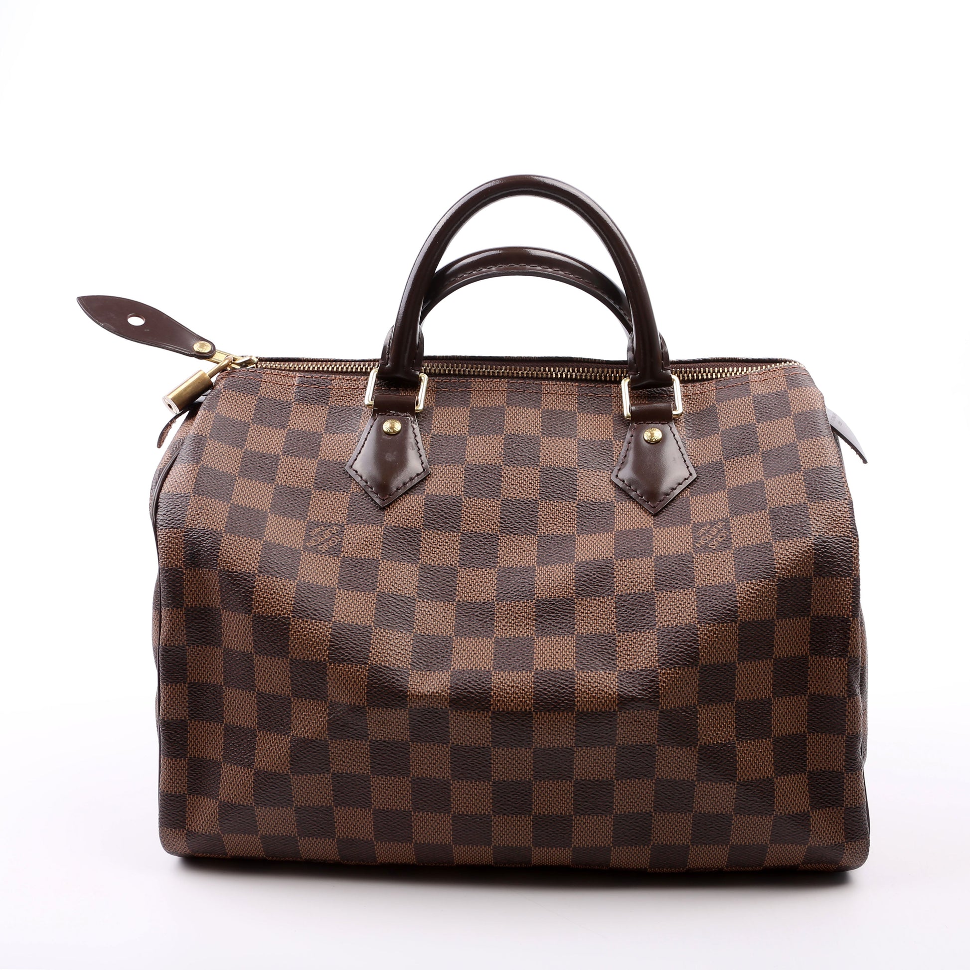 Louis Vuitton Speedy 30 Ebene Damier Handbag Ebene 50