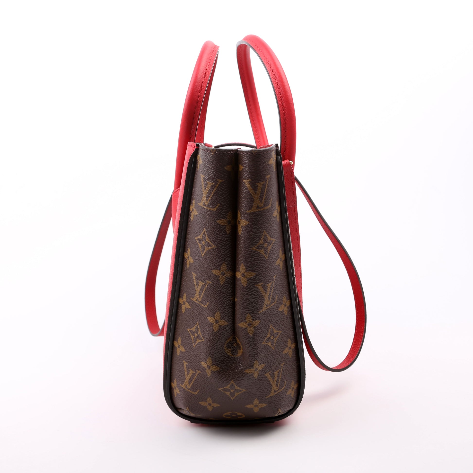 Louis Vuitton Kimono PM Monogram Leather Red Tote Bag