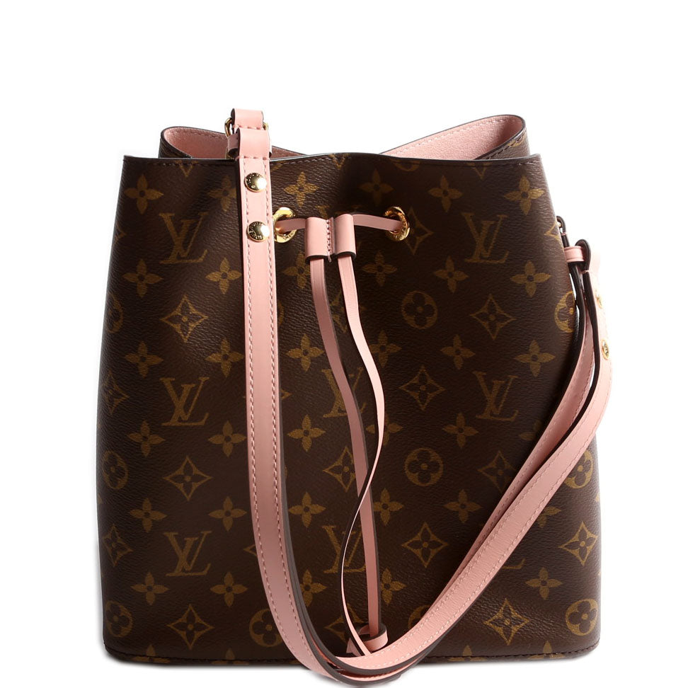 Louis Vuitton NeoNoe Monogram Pink Handbag Pink 5
