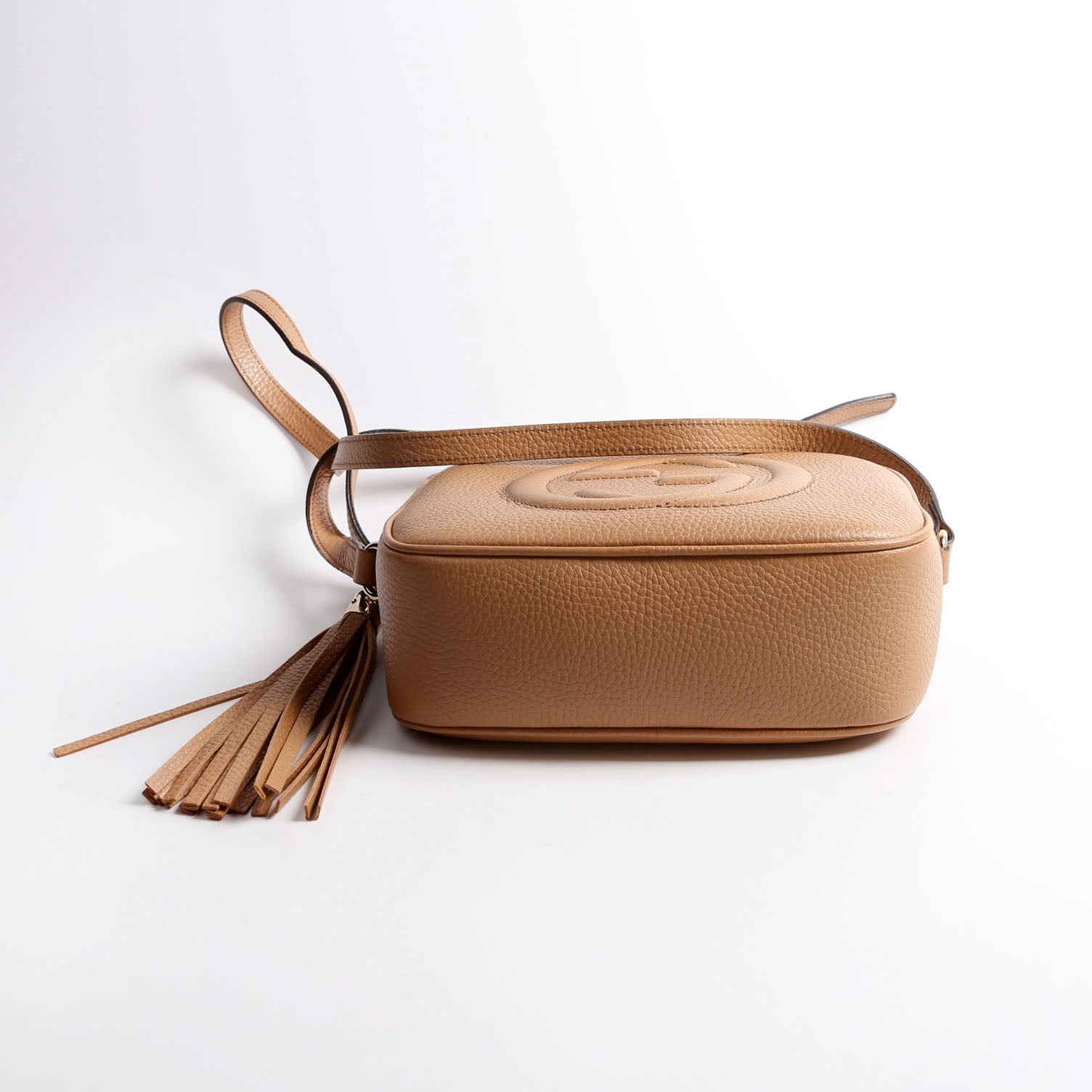 Gucci Soho Disco Tan Crossbody Bag Tan 1