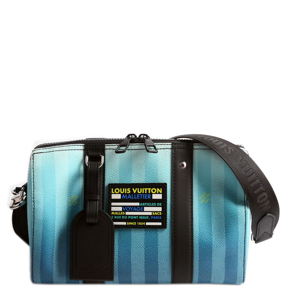 Louis Vuitton City Keepall Stripes Graident Damier Travel Bag