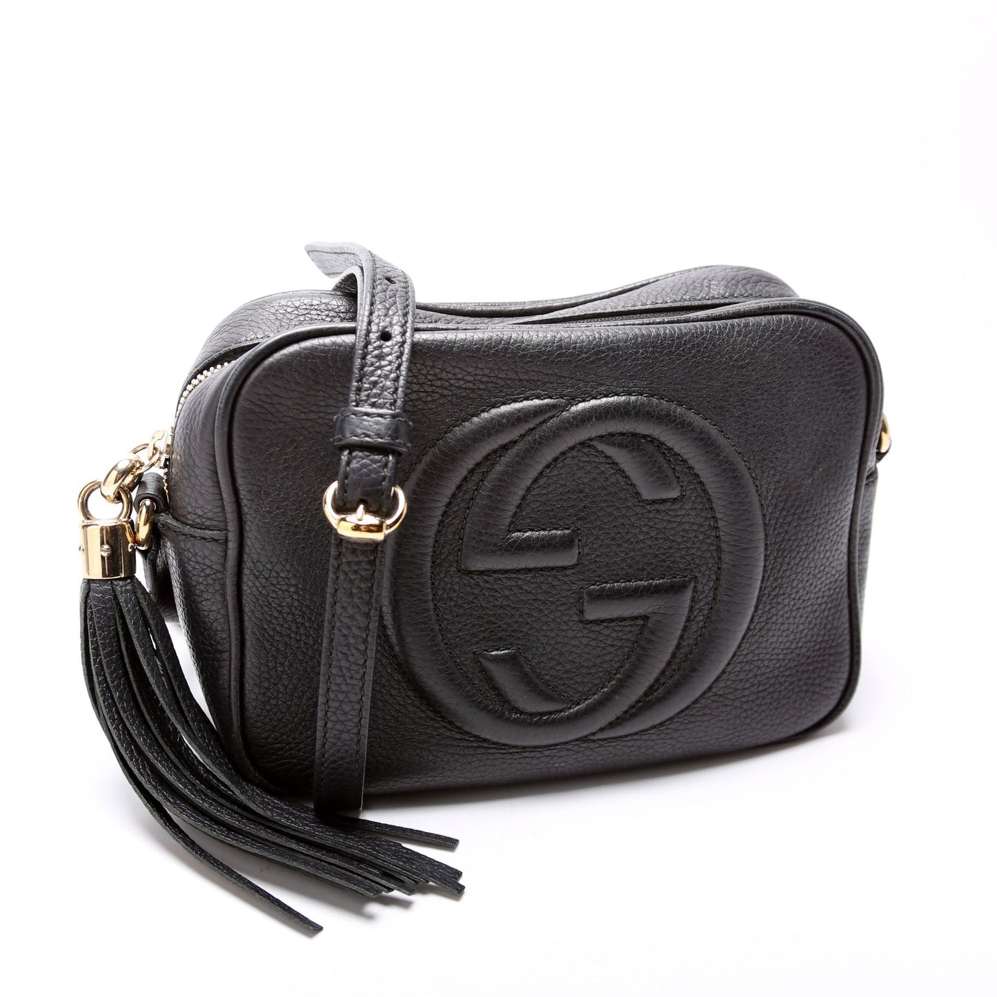 Gucci Soho Disco Black Crossbody Bag Black 4