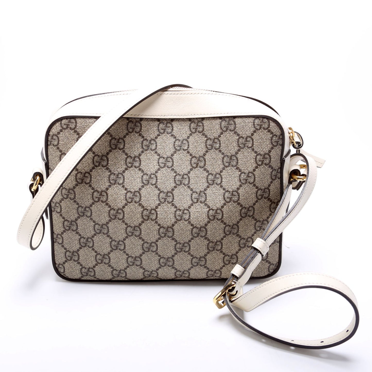 Gucci Horsebit White Small Travel Bag