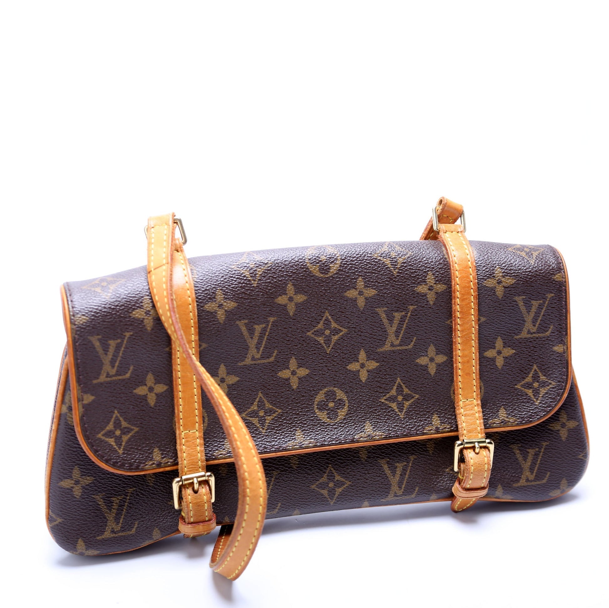 Louis Vuitton Pochette Marelle MM Monogram Clutch Bag