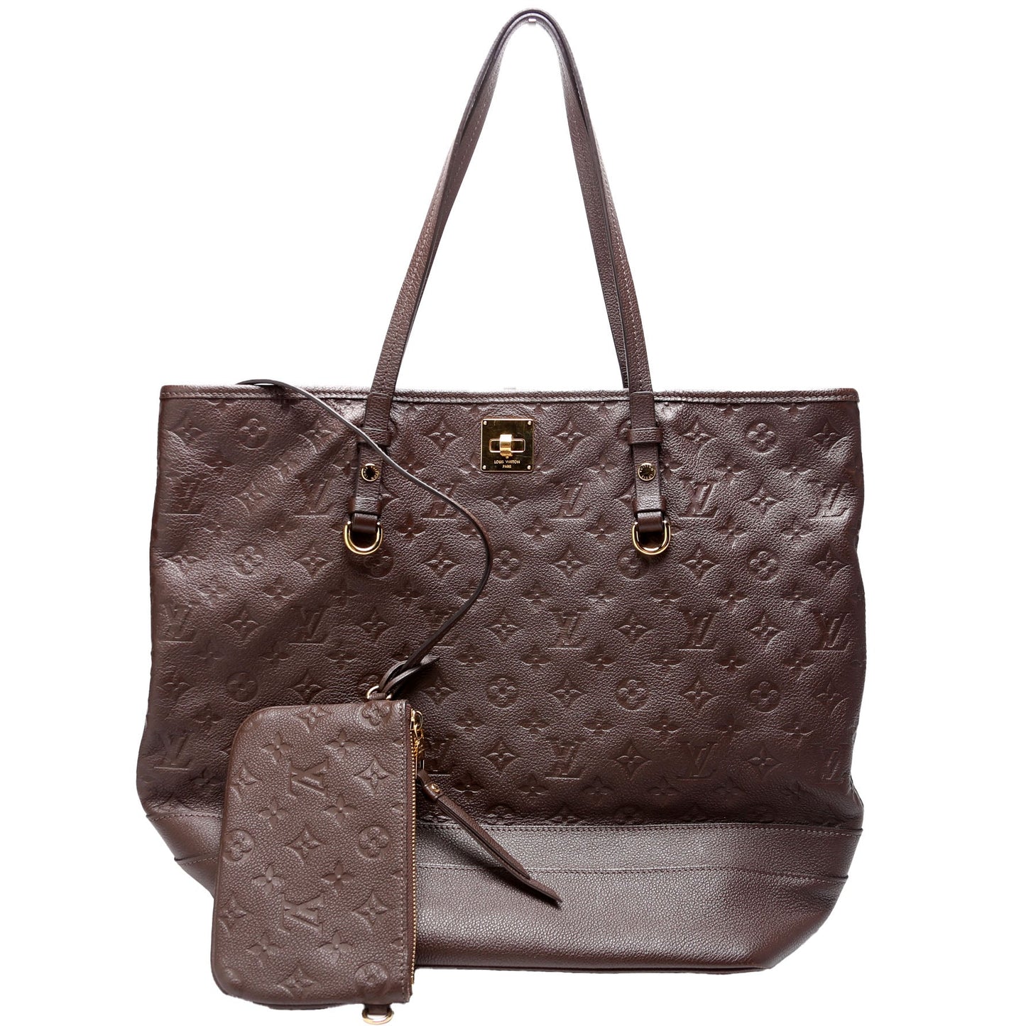 Louis Vuitton Citadine W GM Empreinte Brown Handbag