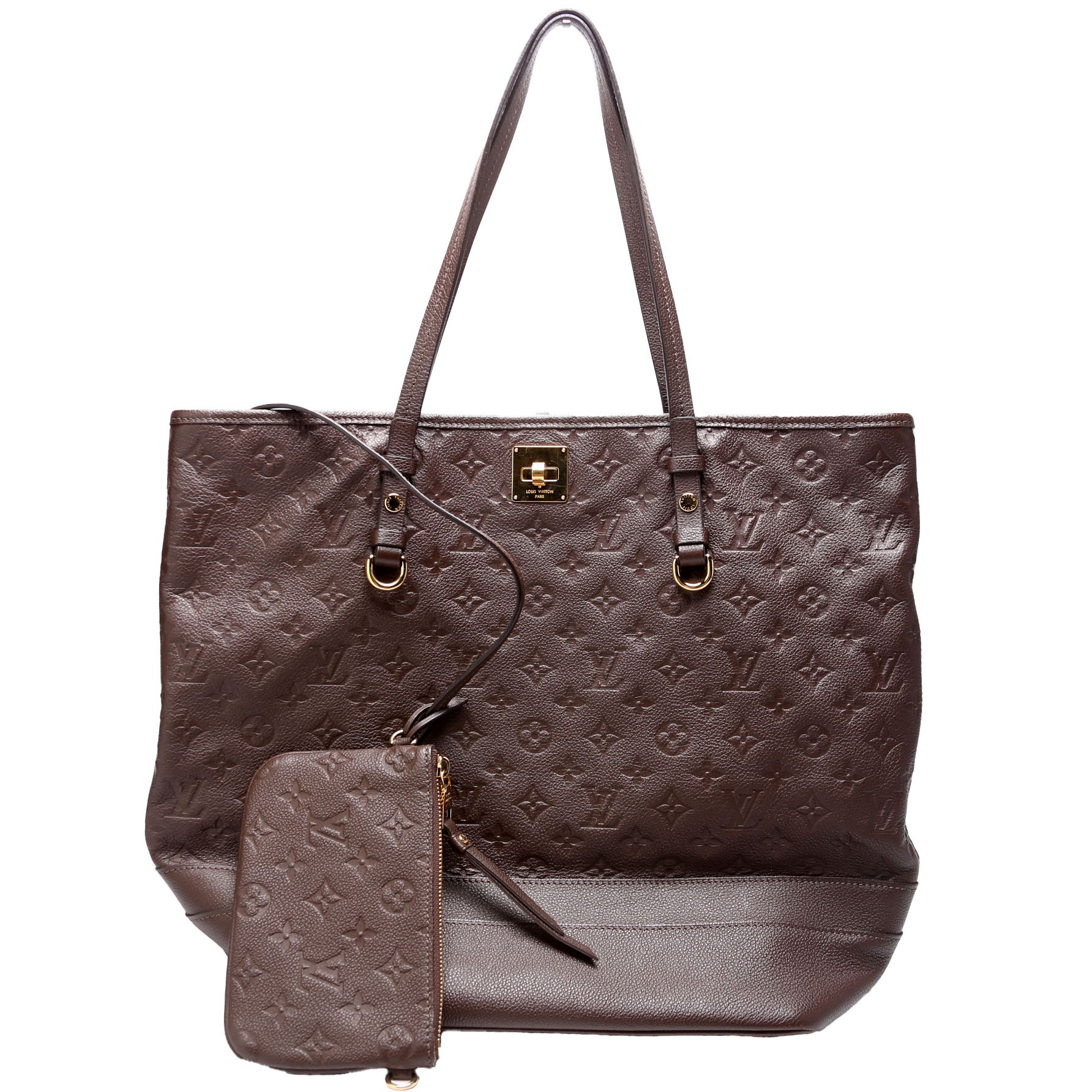 Louis Vuitton Citadine W GM Empreinte Brown Handbag
