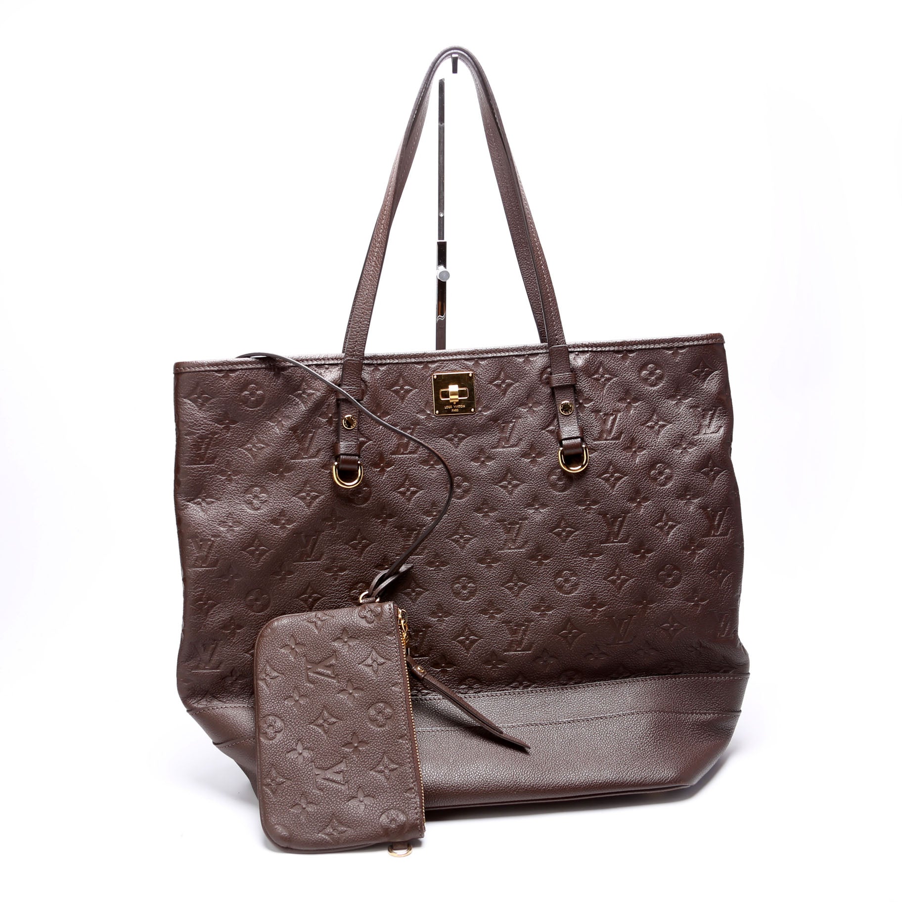 Louis Vuitton Citadine W GM Empreinte Brown Handbag