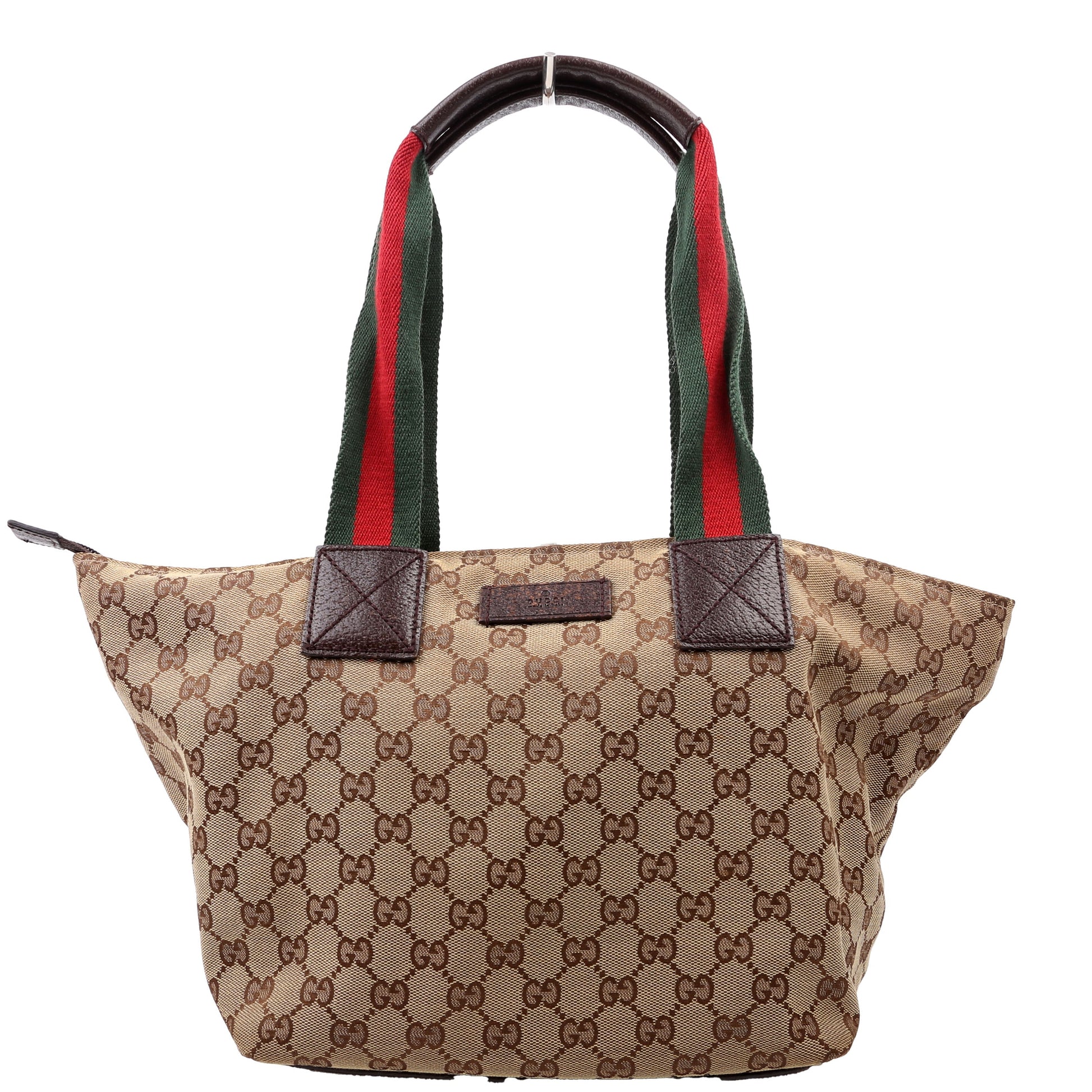Gucci GG Web Canvas Bucket Tote Bag Tote 2