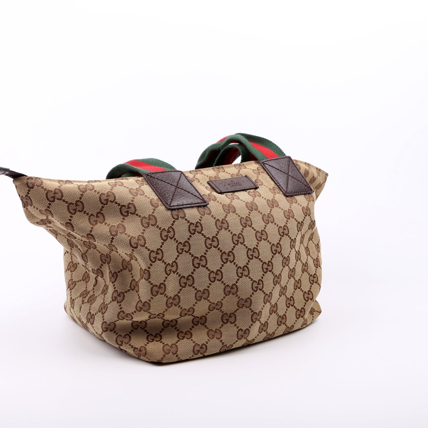 Gucci GG Web Canvas Bucket Tote Bag Tote 2