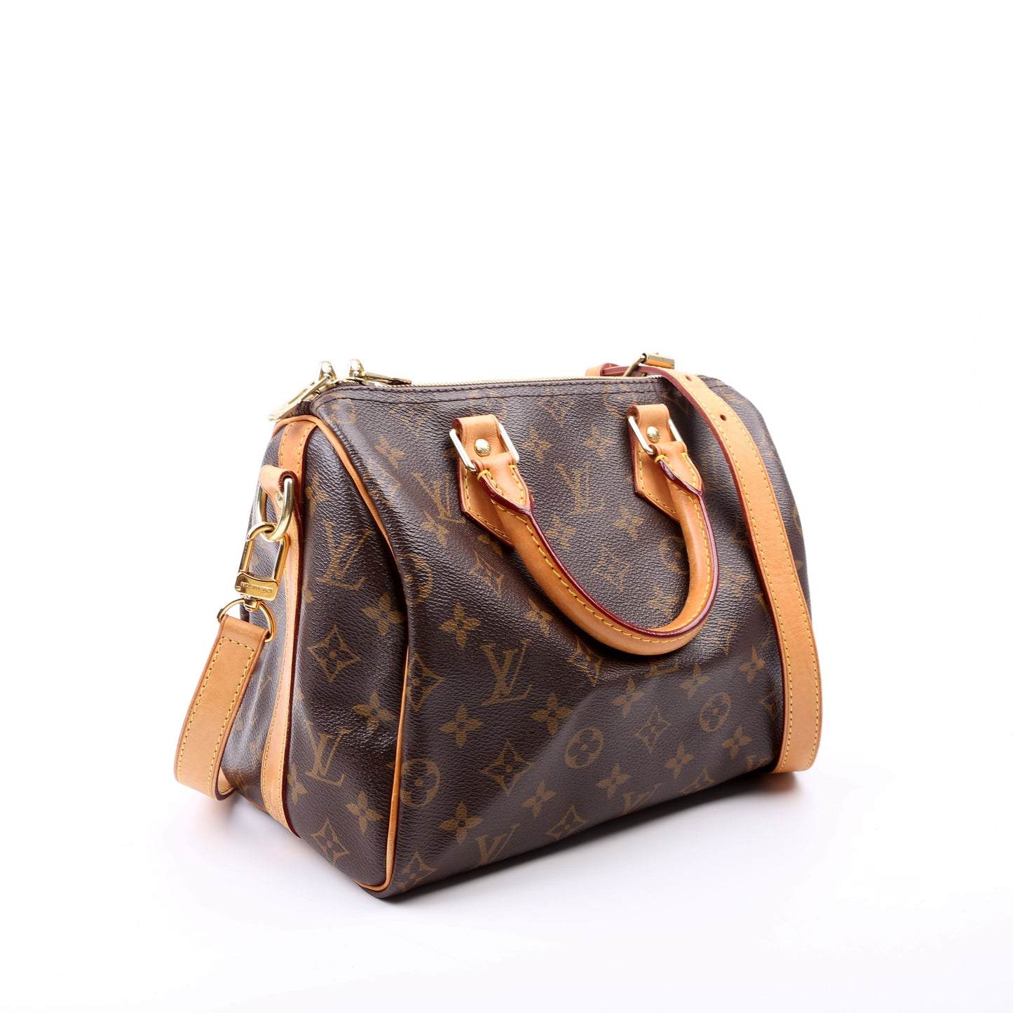Louis Vuitton Speedy 25 Bandouliere Monogram Handbag Monogram 12
