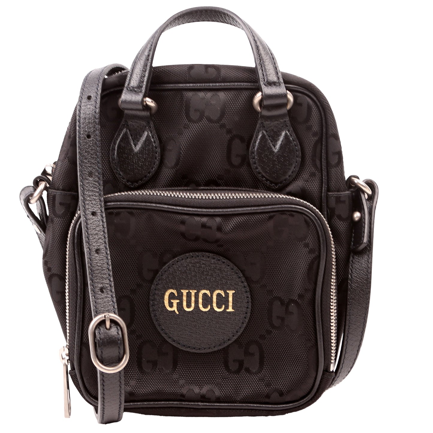 Gucci GG Off Grid Nylon Black Shoulder Bag