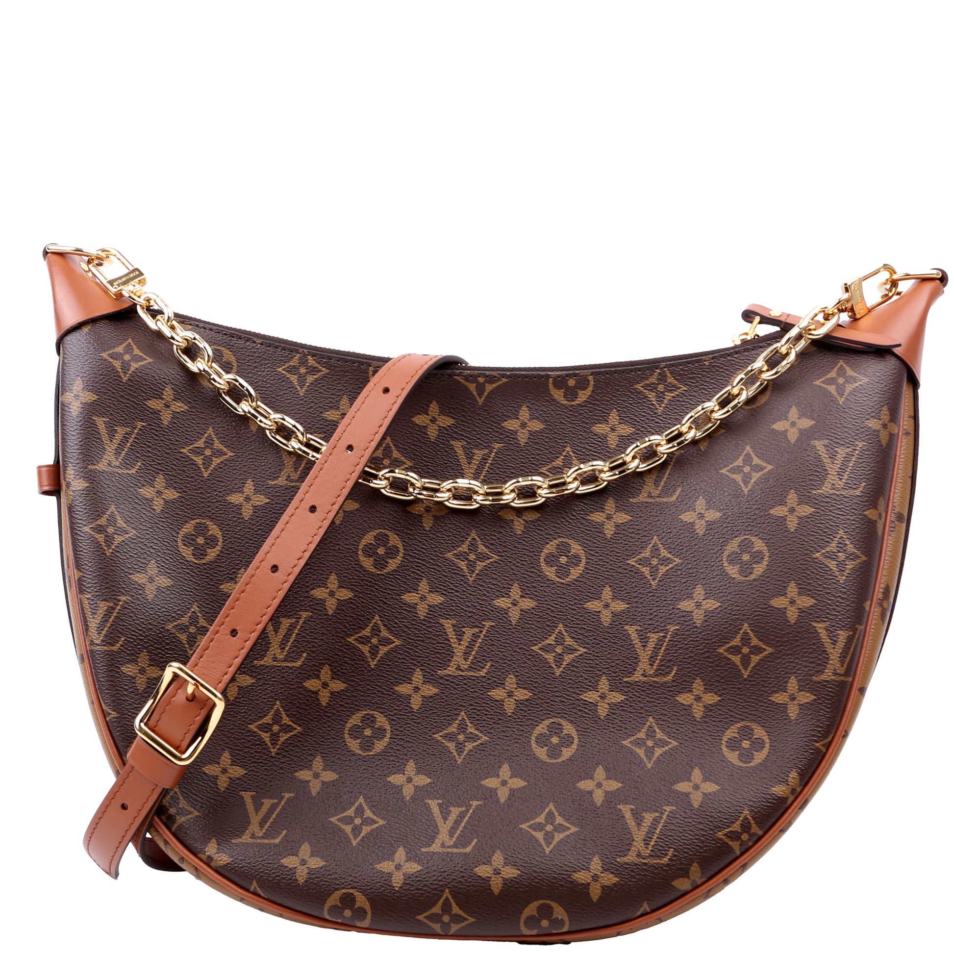 Louis Vuitton Loop Reverse Monogram Shoulder Bag Monogram 9