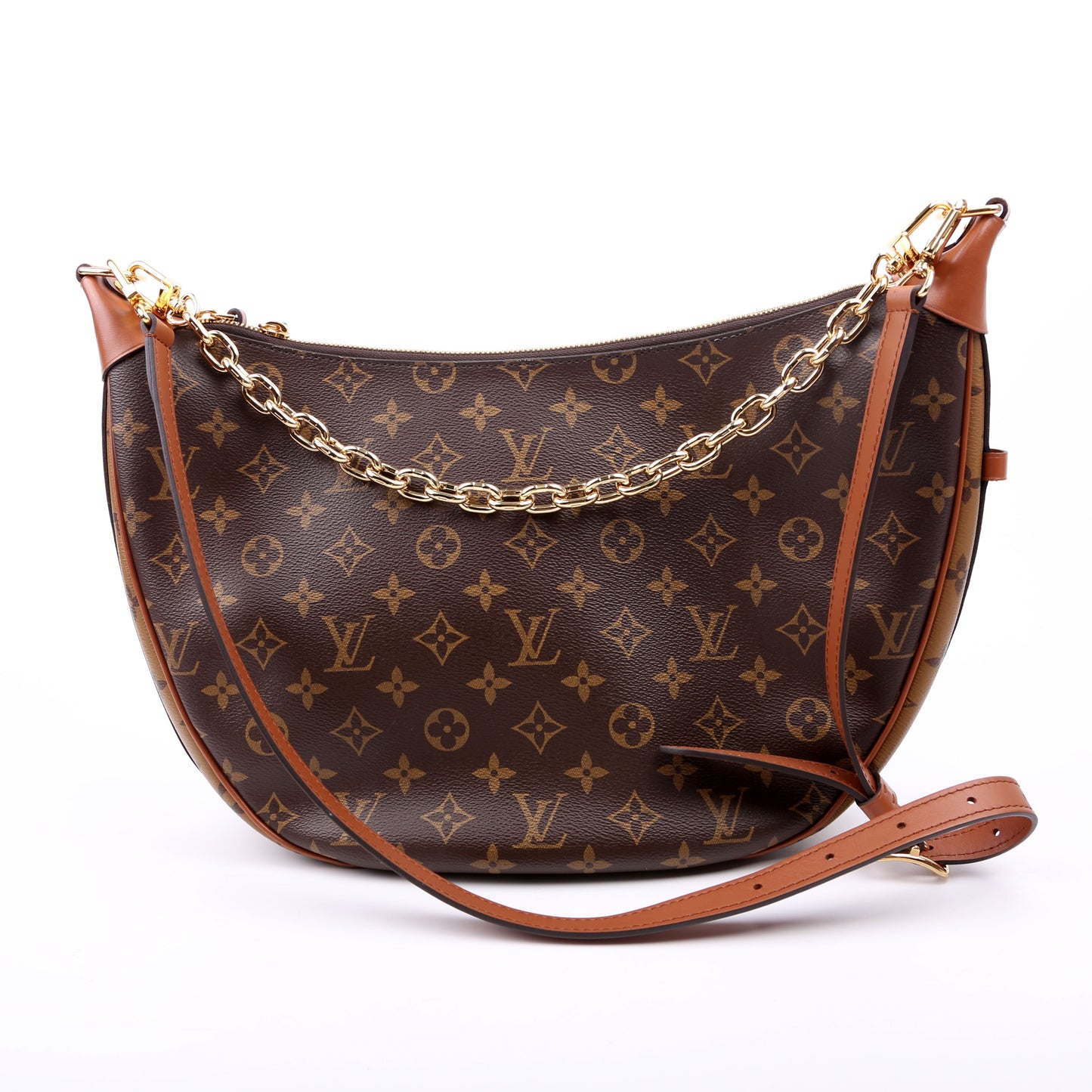 Louis Vuitton Loop Reverse Monogram Shoulder Bag Monogram 9