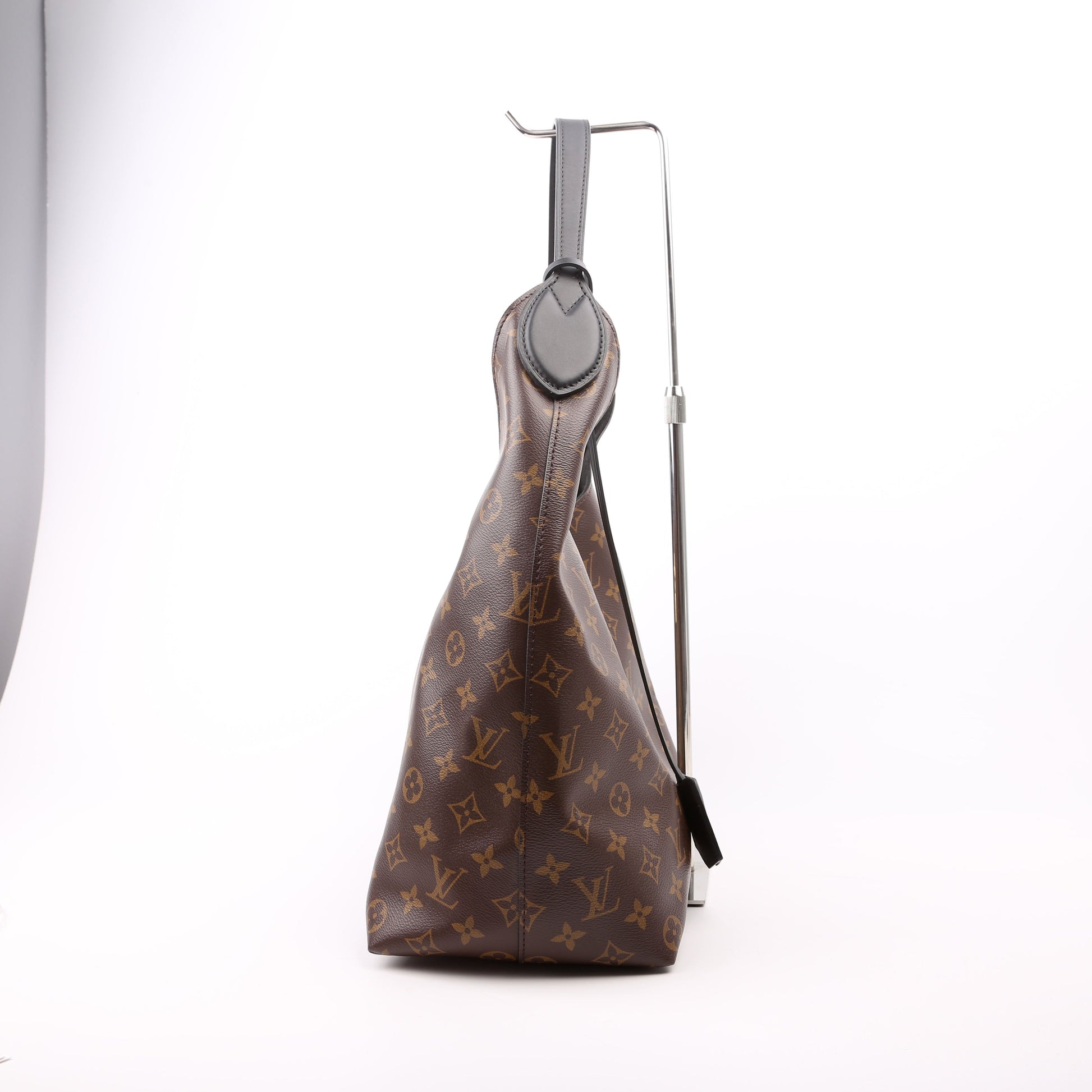 Louis Vuitton Flower Hobo Monogram Black Shoulder Bag Monogram Black