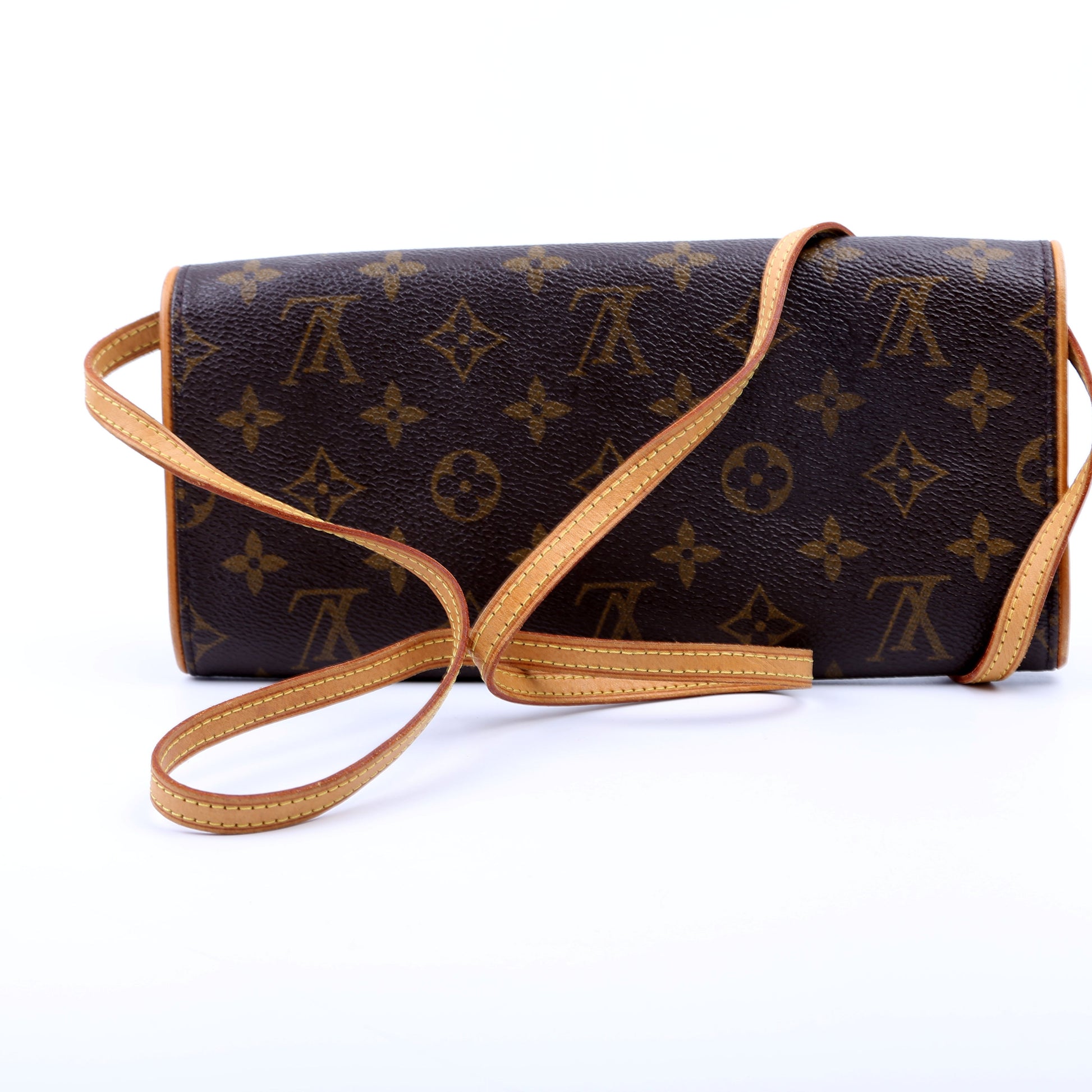 Louis Vuitton Pochette Twin GM Monogram Clutch Bag Monogram 30