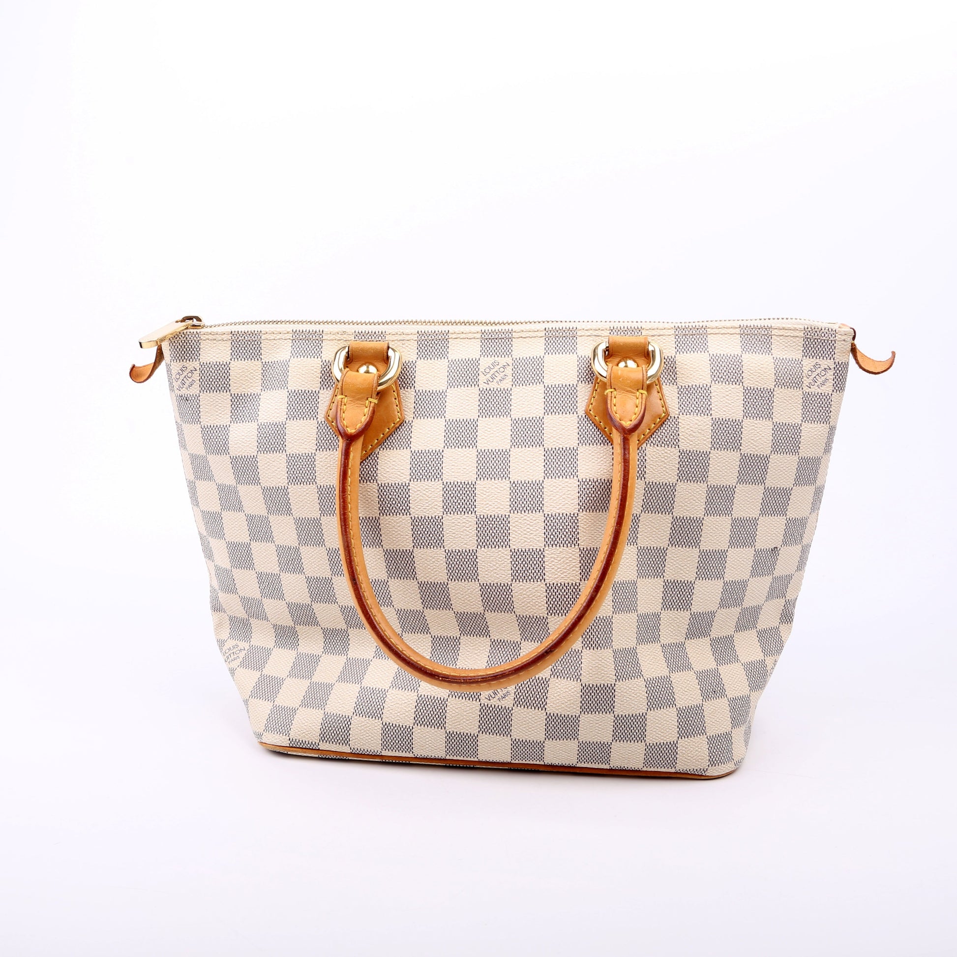 Louis Vuitton Saleya Azur PM Damier Handbag Azur 8