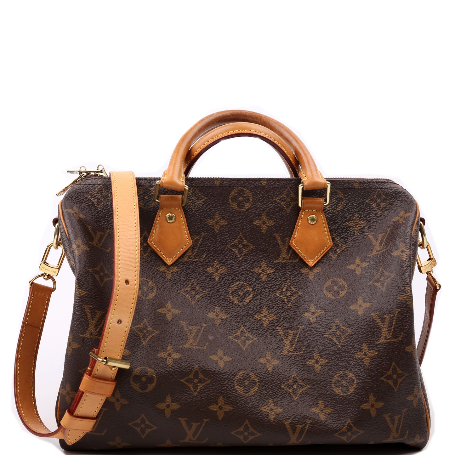 Louis Vuitton Speedy 30 Bandouliere Monogram Handbag Monogram 38