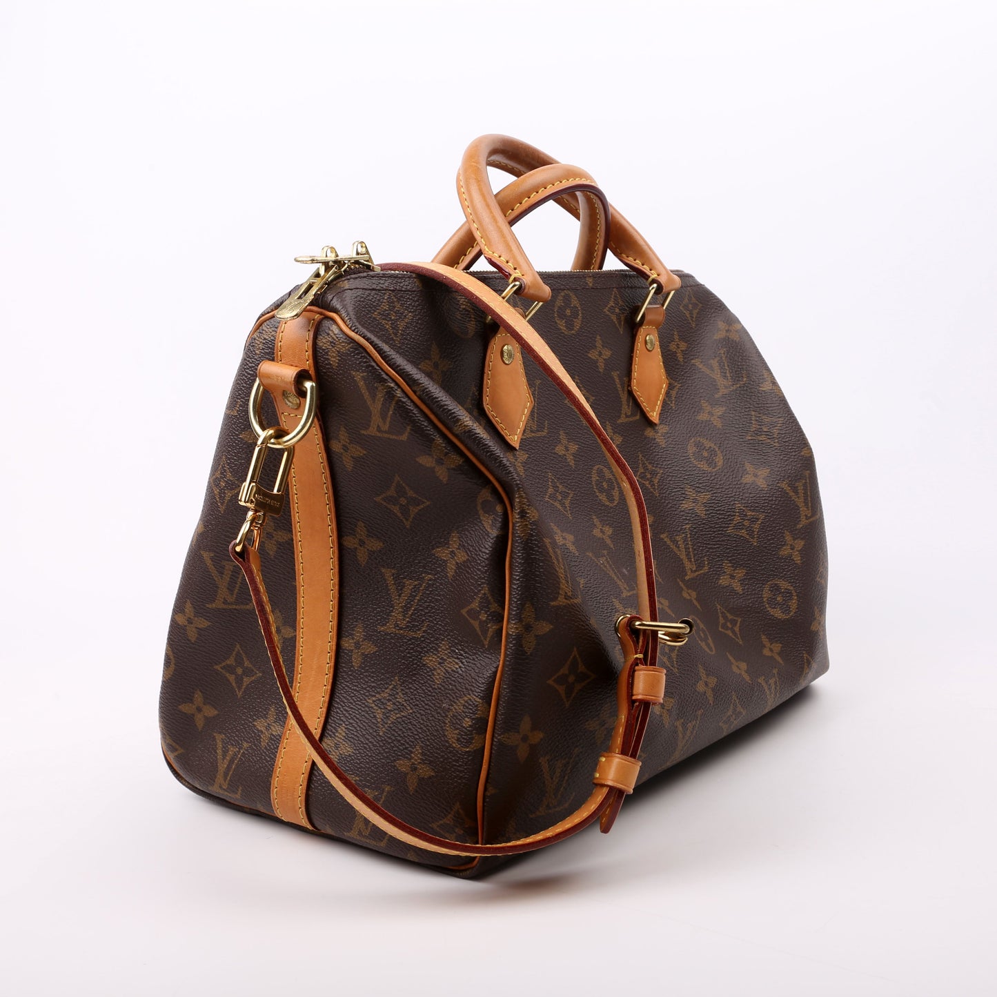 Louis Vuitton Speedy 30 Bandouliere Monogram Handbag Monogram 38